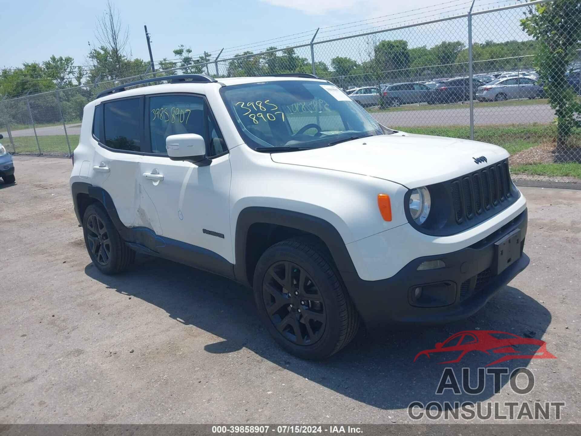 JEEP RENEGADE 2017 - ZACCJBBB5HPG55457