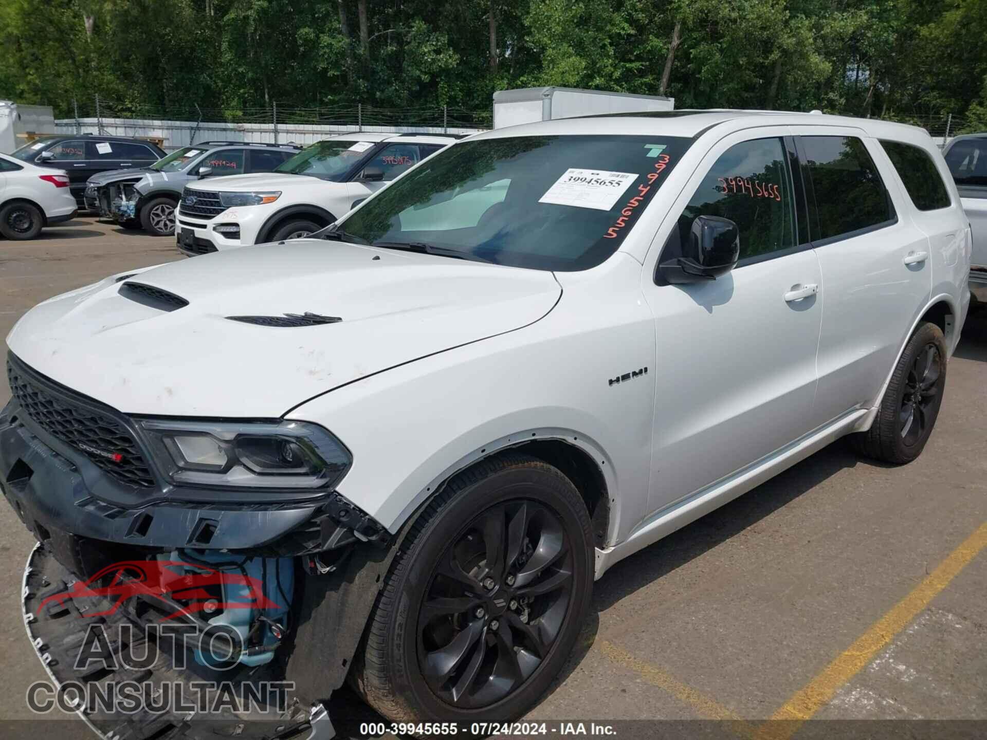 DODGE DURANGO 2021 - 1C4SDJCTXMC663721