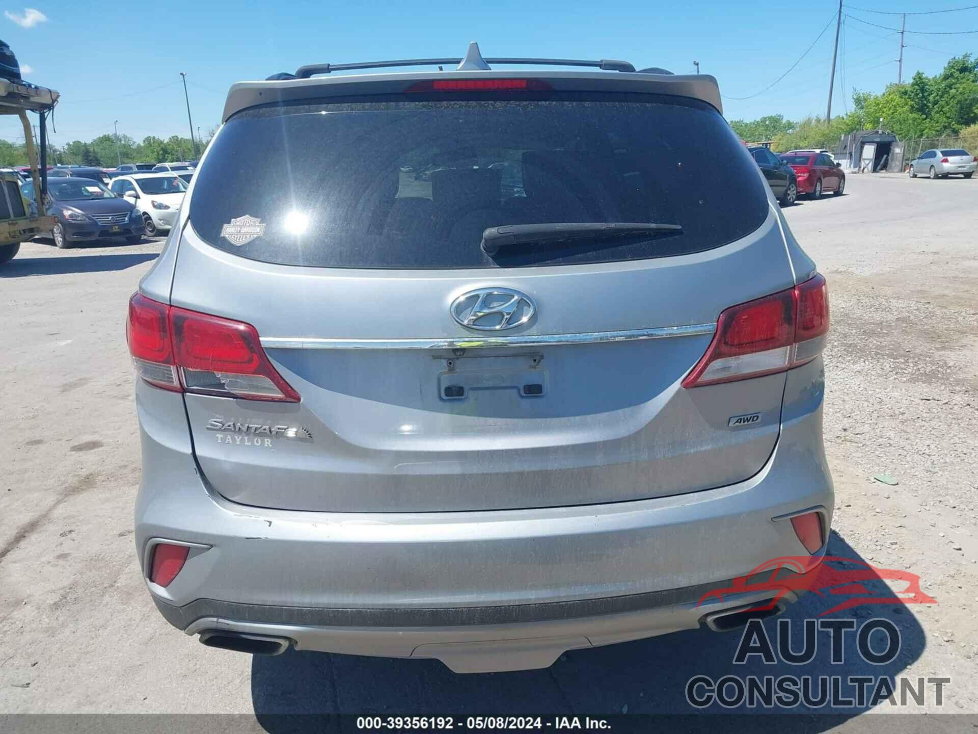 HYUNDAI SANTA FE 2017 - KM8SMDHF8HU171818