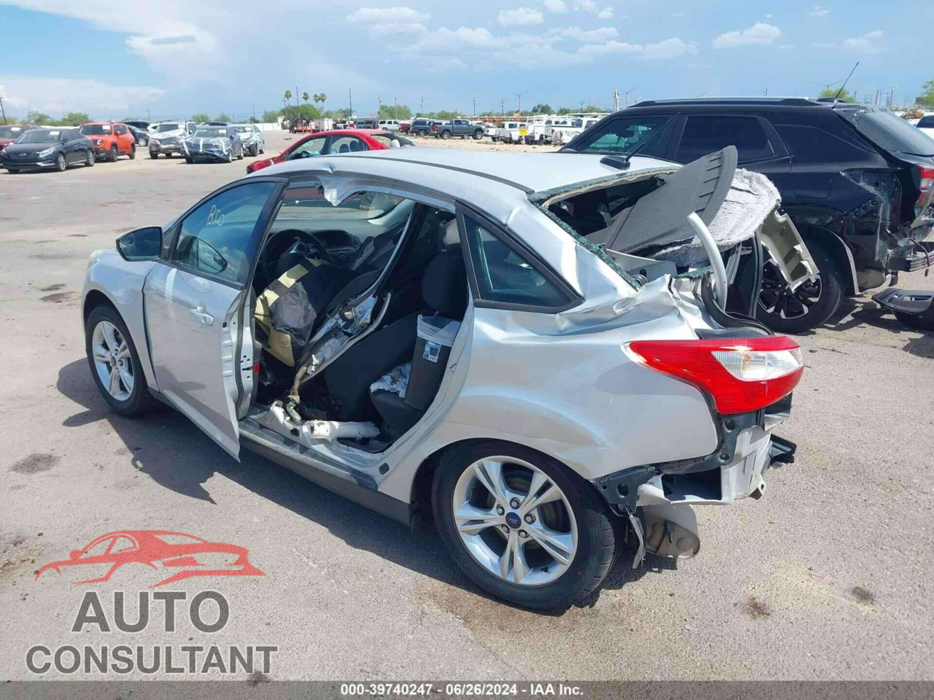 FORD FOCUS 2014 - 1FADP3F25EL292392