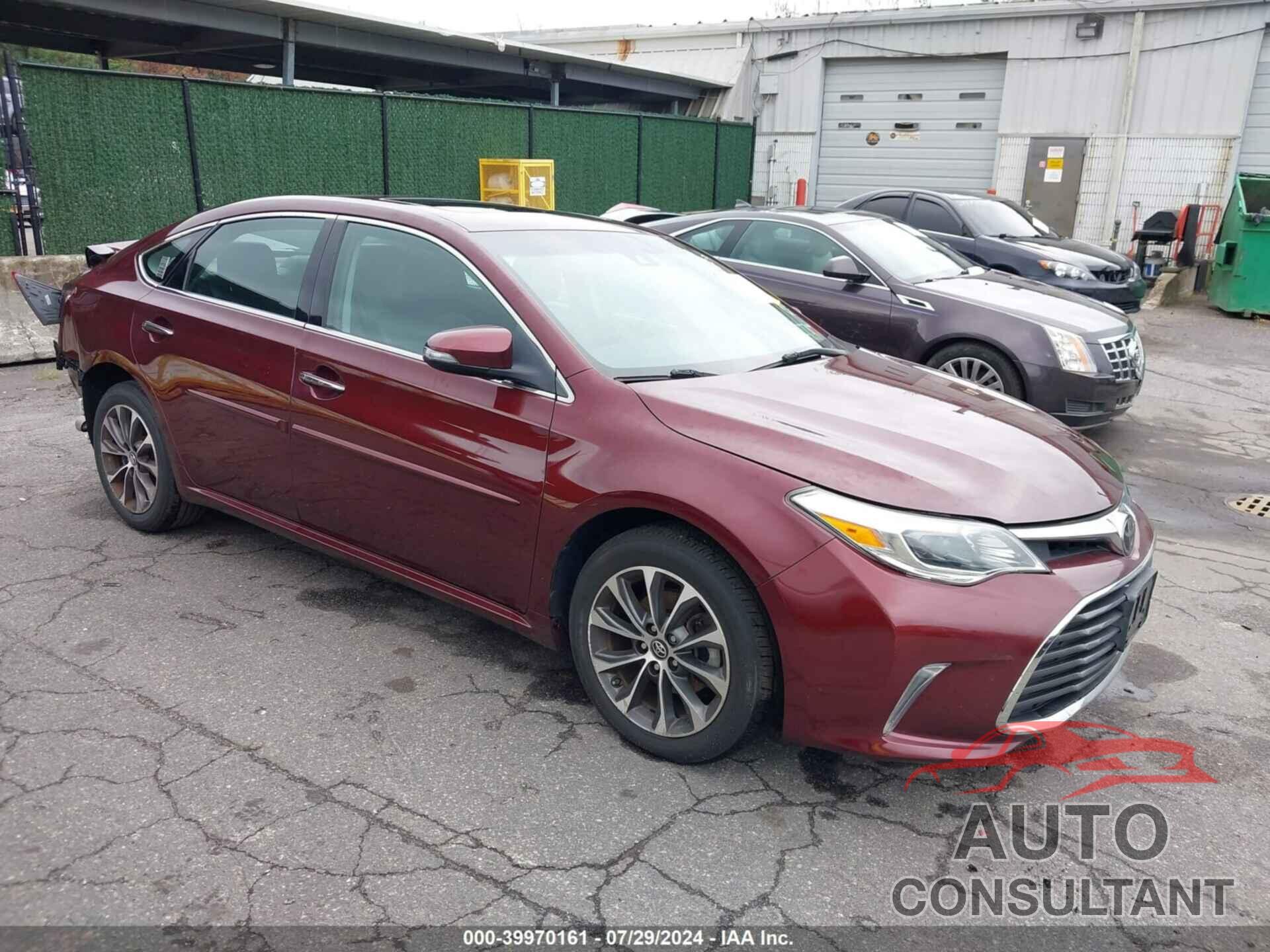 TOYOTA AVALON 2017 - 4T1BK1EB3HU256653