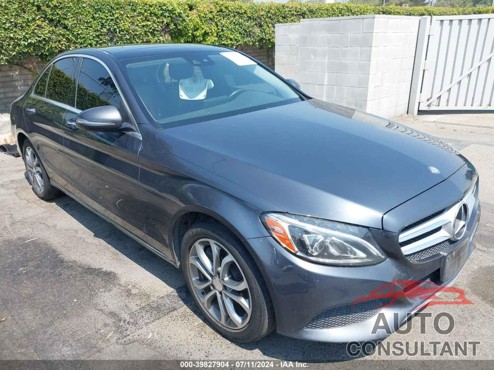 MERCEDES-BENZ C 300 2016 - 55SWF4JB8GU130537