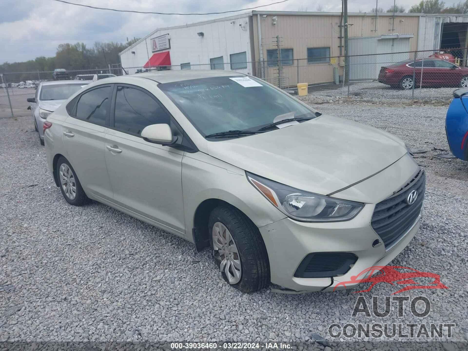 HYUNDAI ACCENT 2018 - 3KPC24A31JE035386