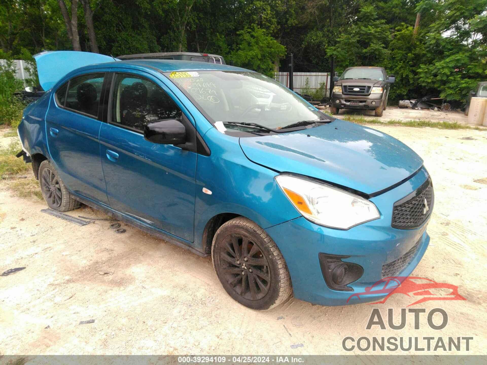 MITSUBISHI MIRAGE 2020 - ML32F4FJ6LHF09679