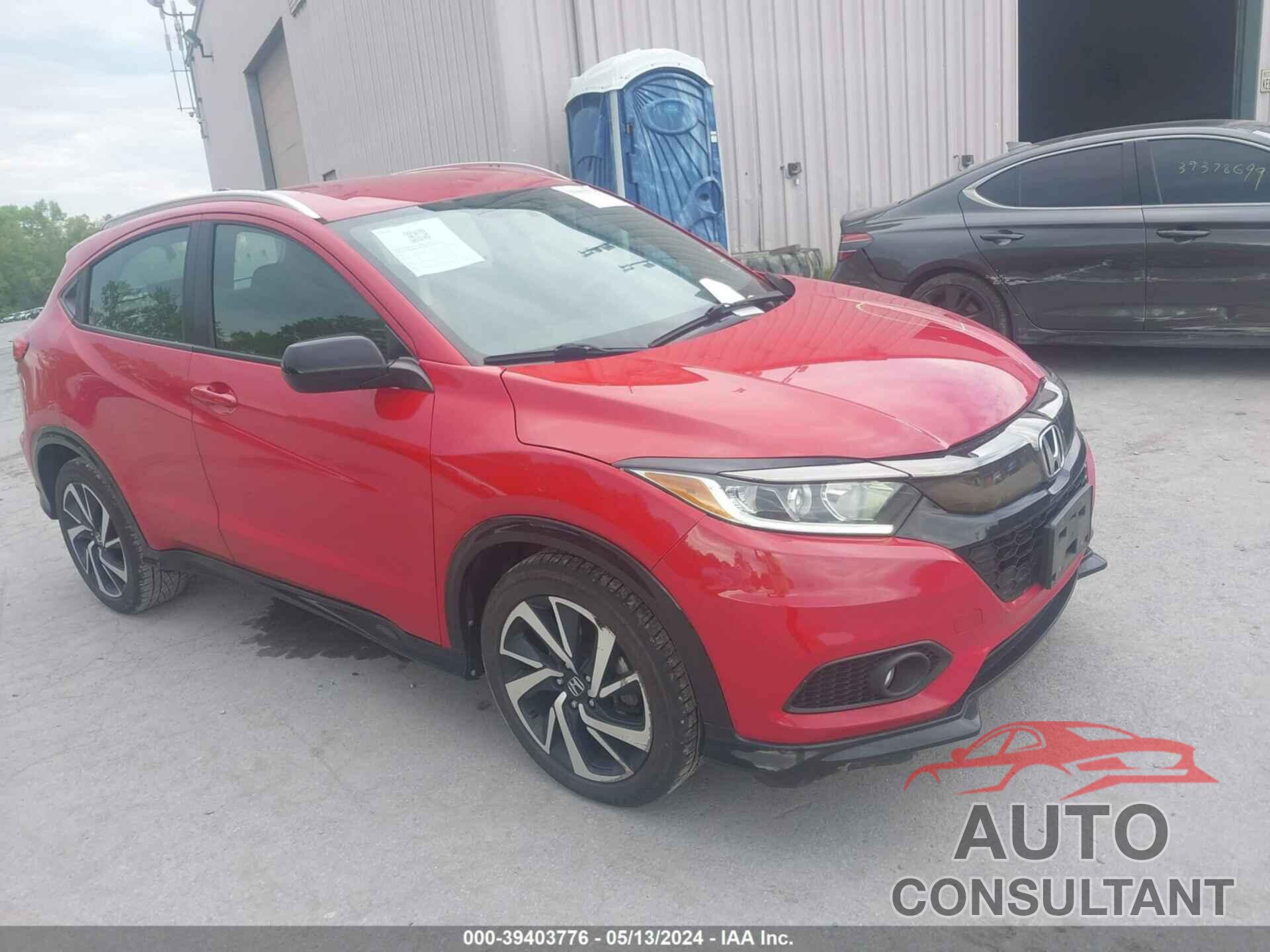 HONDA HR-V 2019 - 3CZRU6H16KG709018