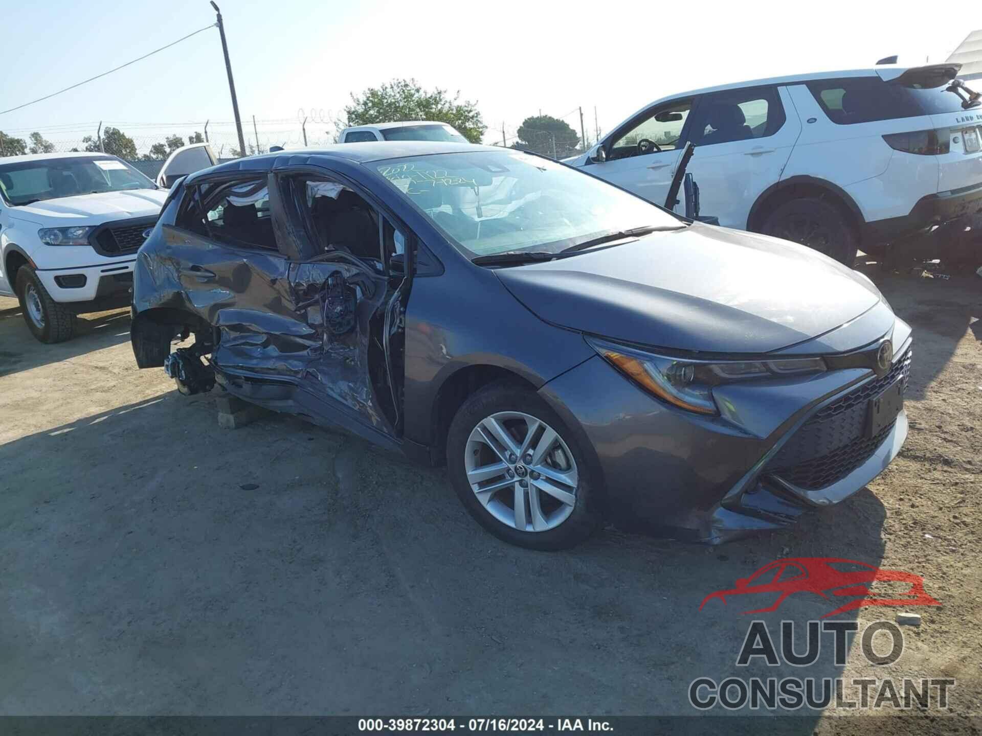TOYOTA COROLLA 2022 - JTND4MBE1N3171122