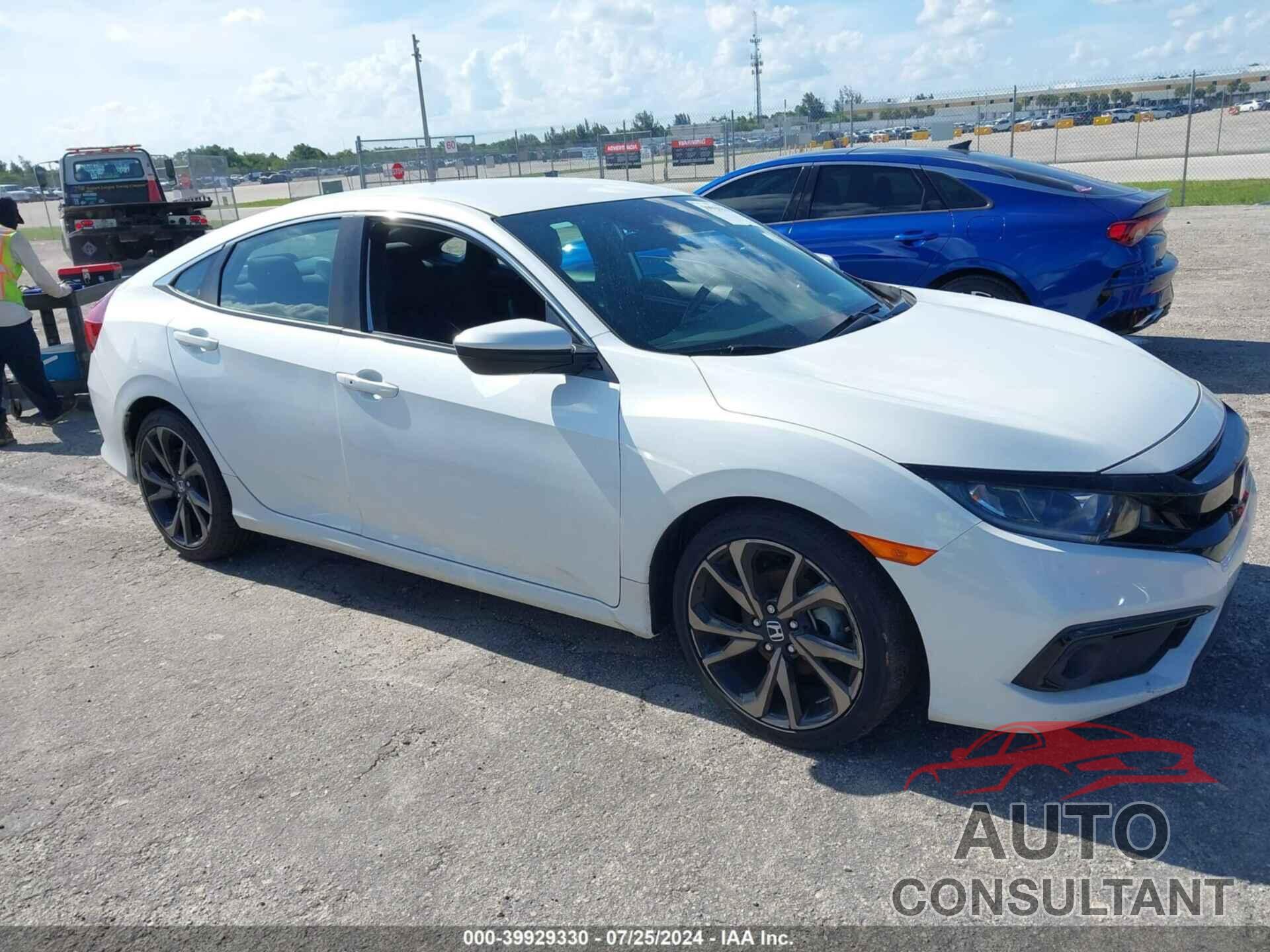 HONDA CIVIC 2021 - 2HGFC2F88MH557333