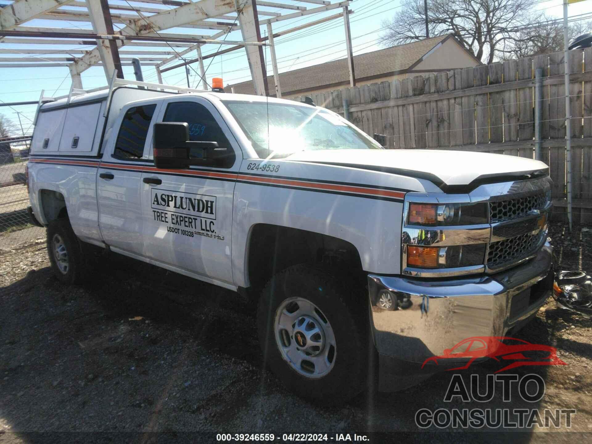 CHEVROLET SILVERADO 2500HD 2019 - 2GC2KREG3K1159471