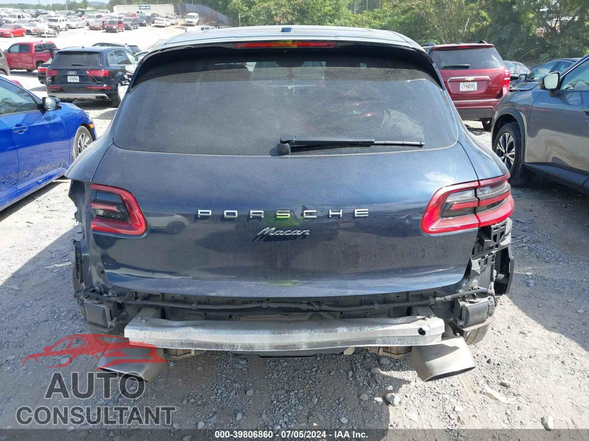 PORSCHE MACAN 2017 - WP1AA2A54HLB04538