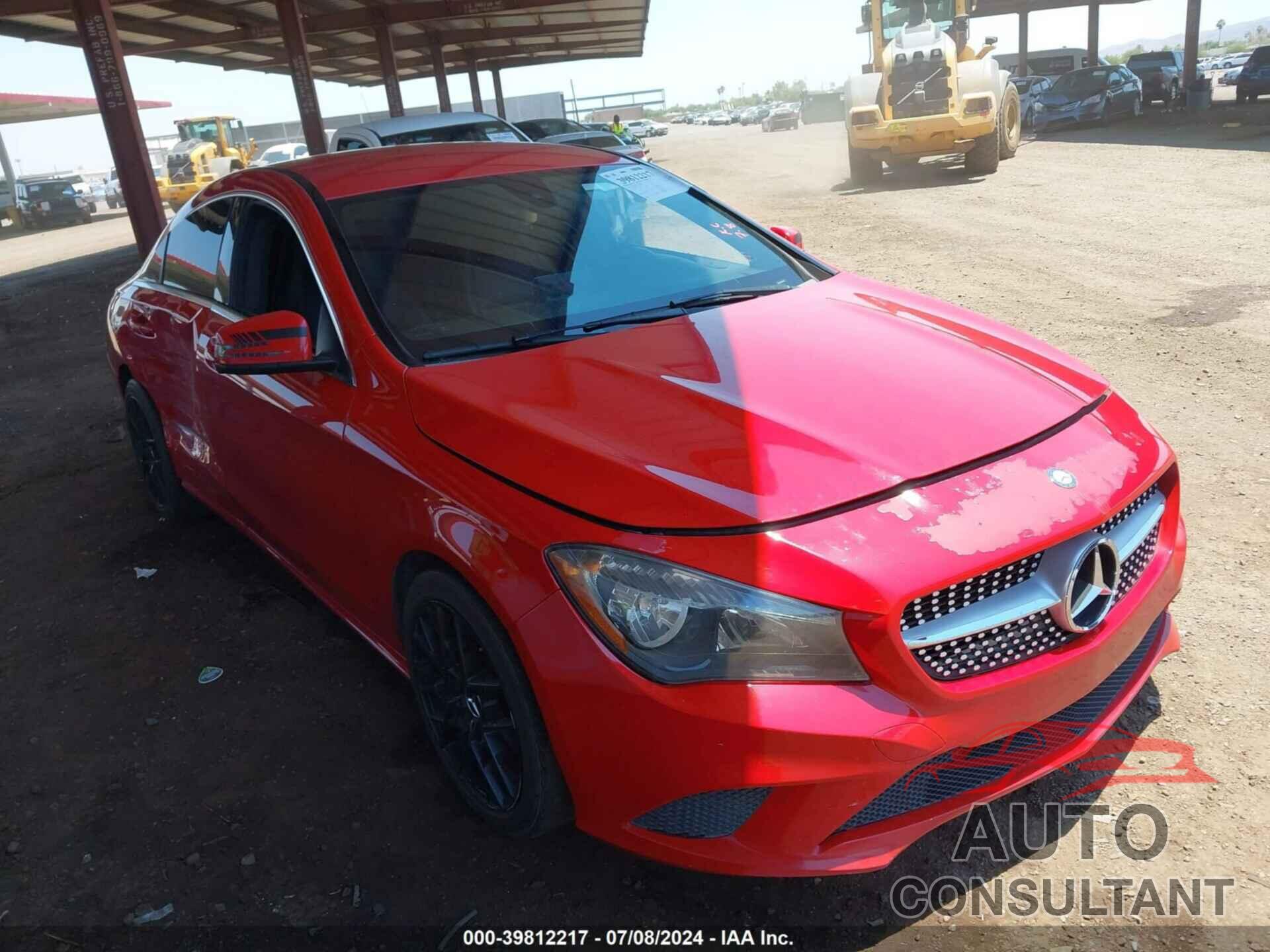 MERCEDES-BENZ CLA 250 2016 - WDDSJ4EB6GN329375