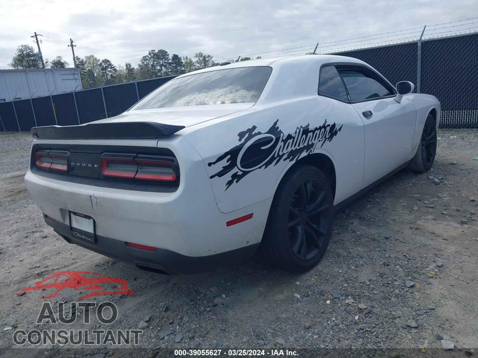 DODGE CHALLENGER 2016 - 2C3CDZAG2GH284761