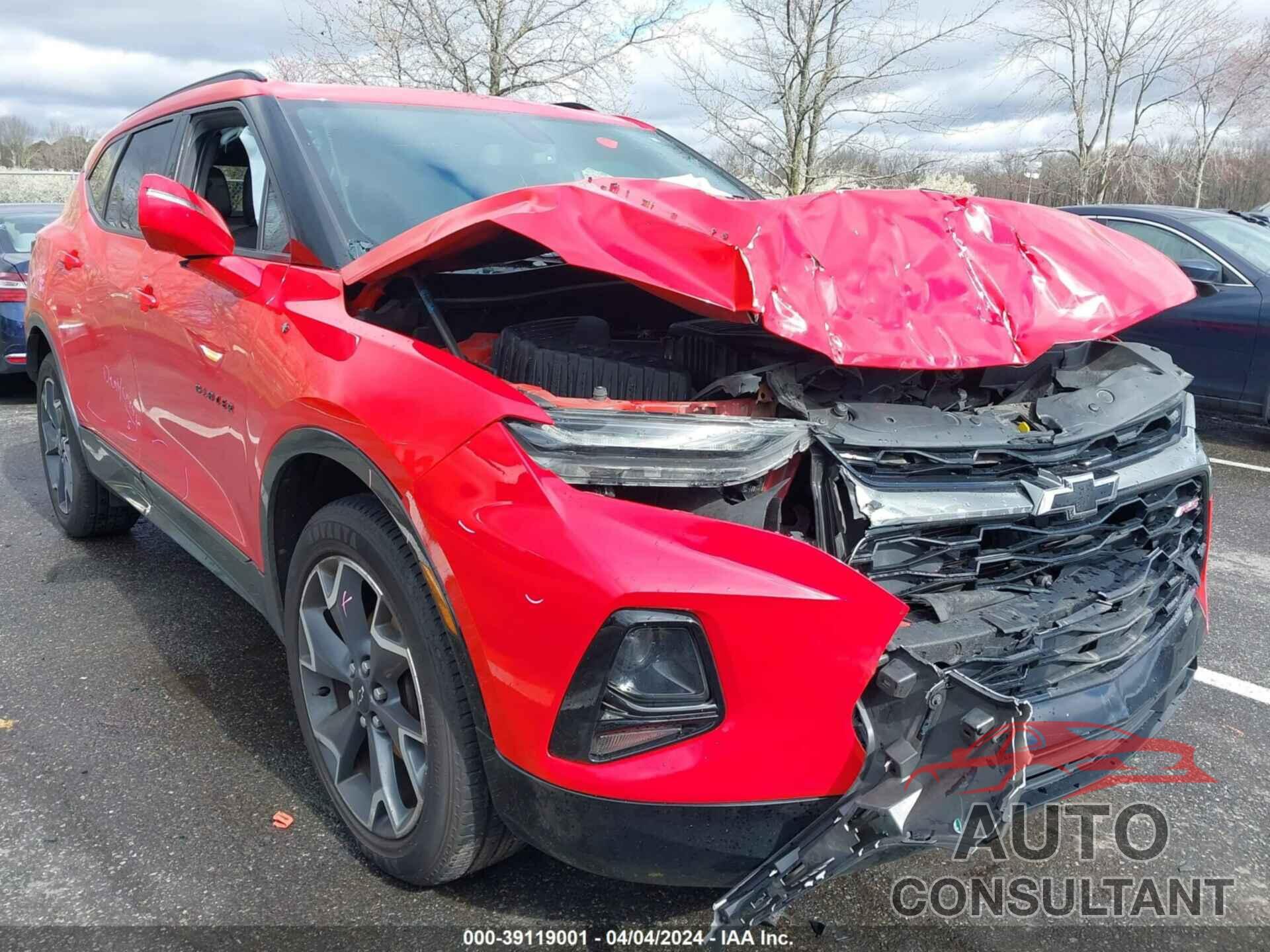 CHEVROLET BLAZER 2020 - 3GNKBERS0LS650598