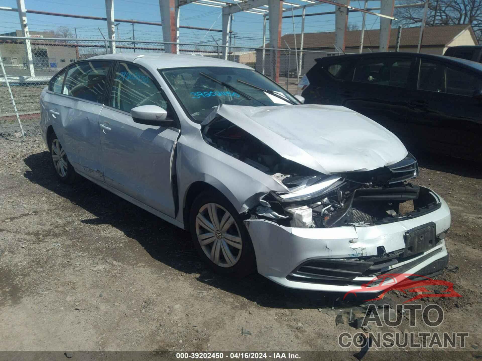 VOLKSWAGEN JETTA 2017 - 3VW2B7AJ6HM402839