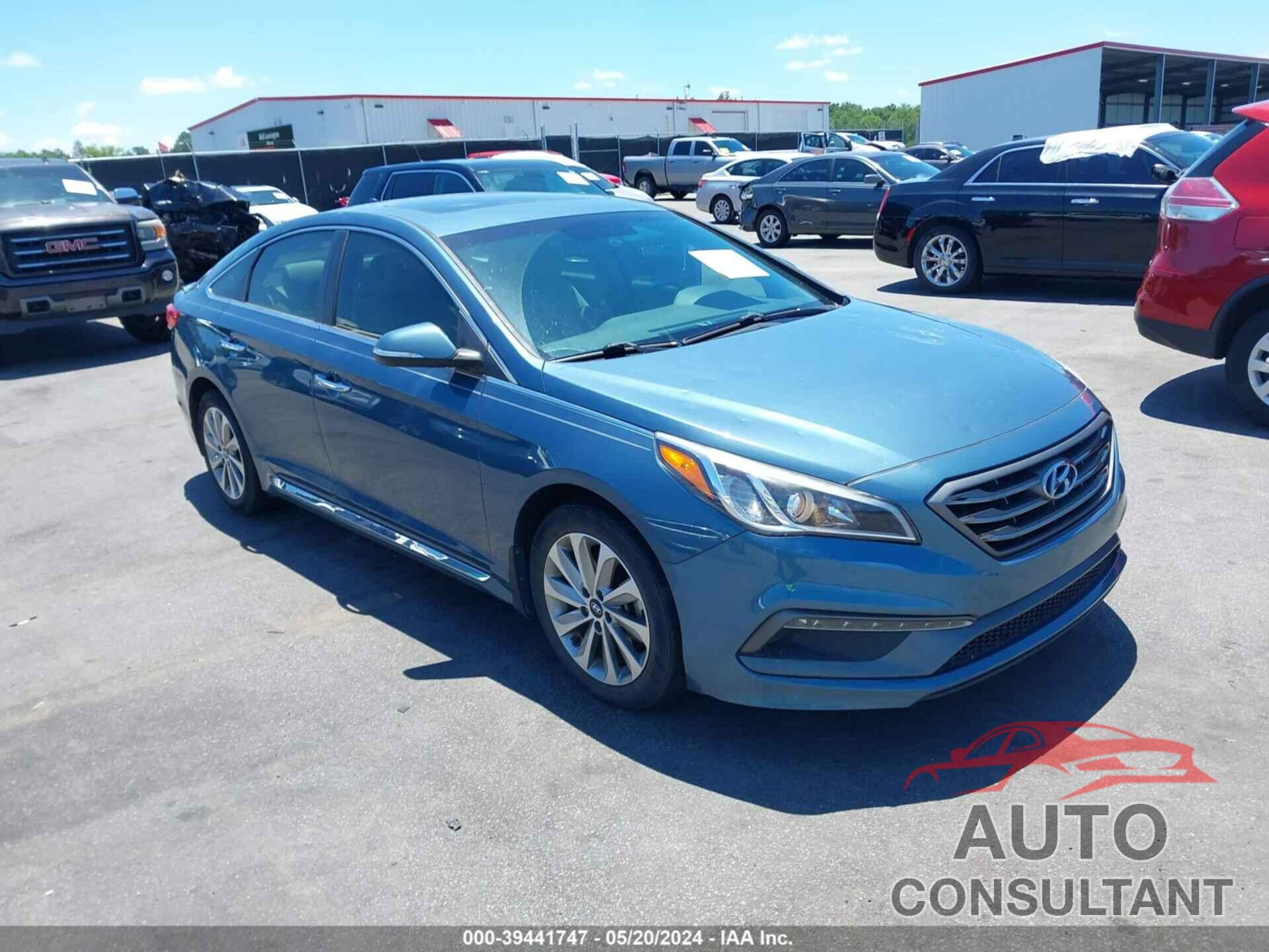 HYUNDAI SONATA 2017 - 5NPE34AF9HH475846