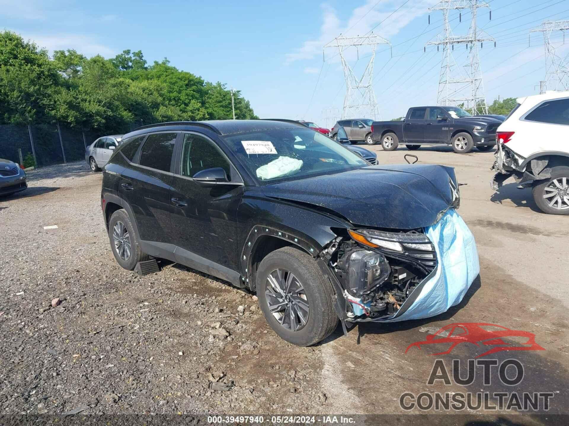 HYUNDAI TUCSON HYBRID 2022 - KM8JBCA10NU025161