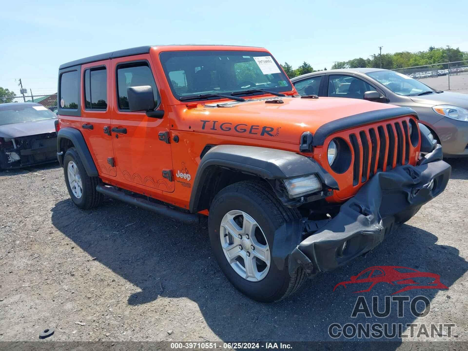 JEEP WRANGLER UNLIMITED 2020 - 1C4HJXDN7LW152728