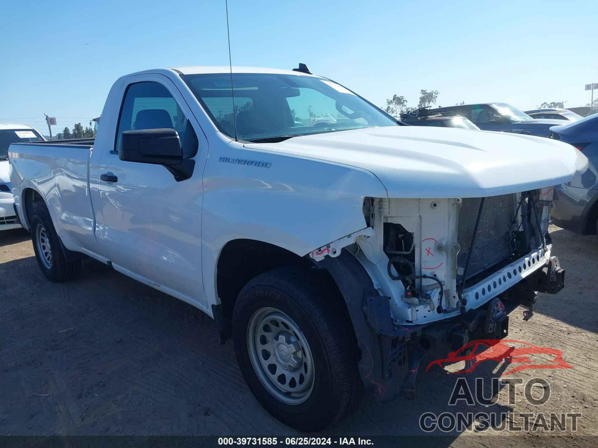CHEVROLET SILVERADO 1500 2021 - 3GCNWAEH6MG384683