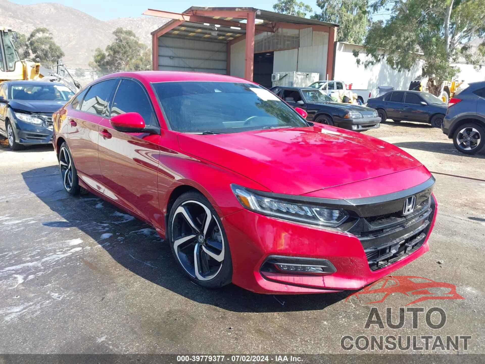 HONDA ACCORD 2019 - 1HGCV1F39KA145347