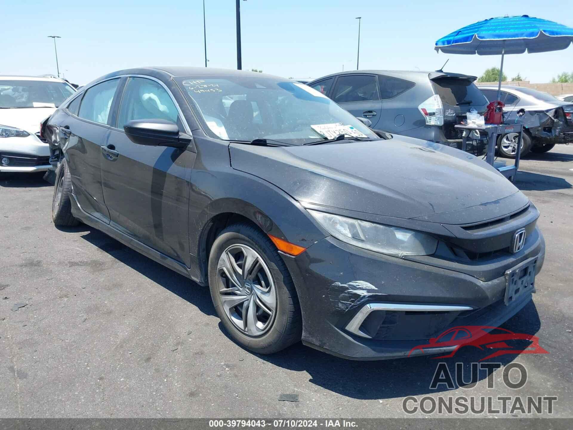 HONDA CIVIC 2019 - 2HGFC2F66KH521264