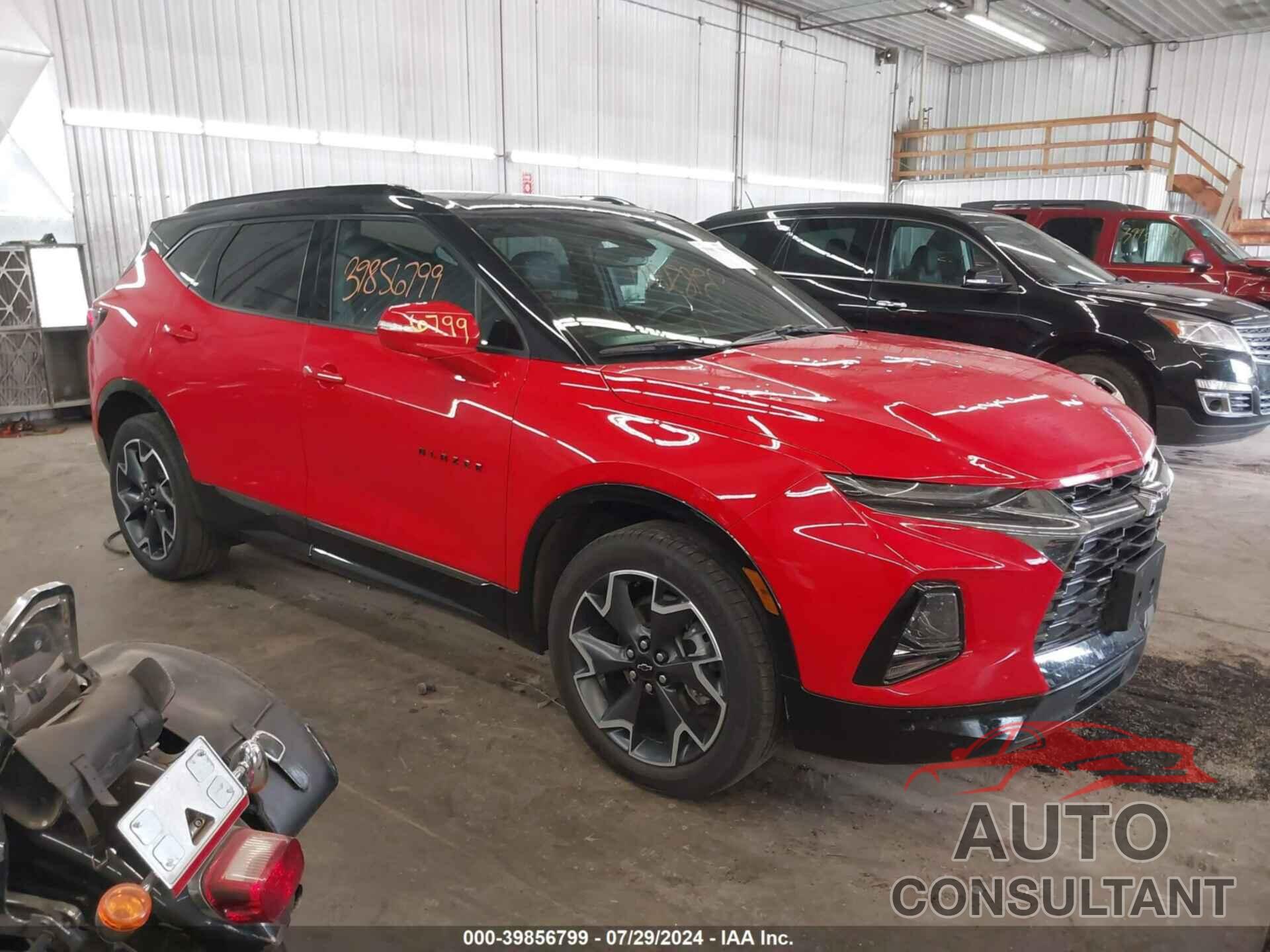 CHEVROLET BLAZER 2022 - 3GNKBKRS8NS185179