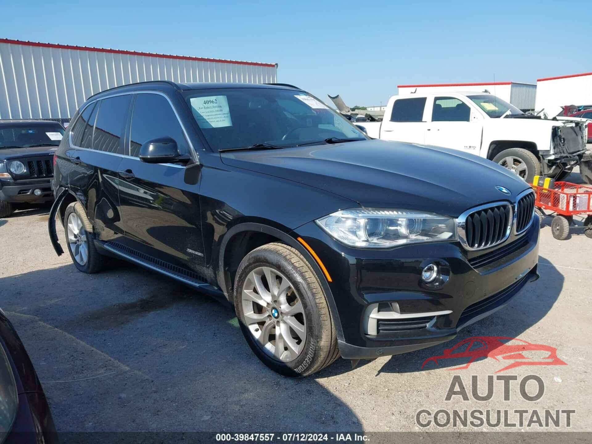 BMW X5 2016 - 5UXKR0C56G0U48273