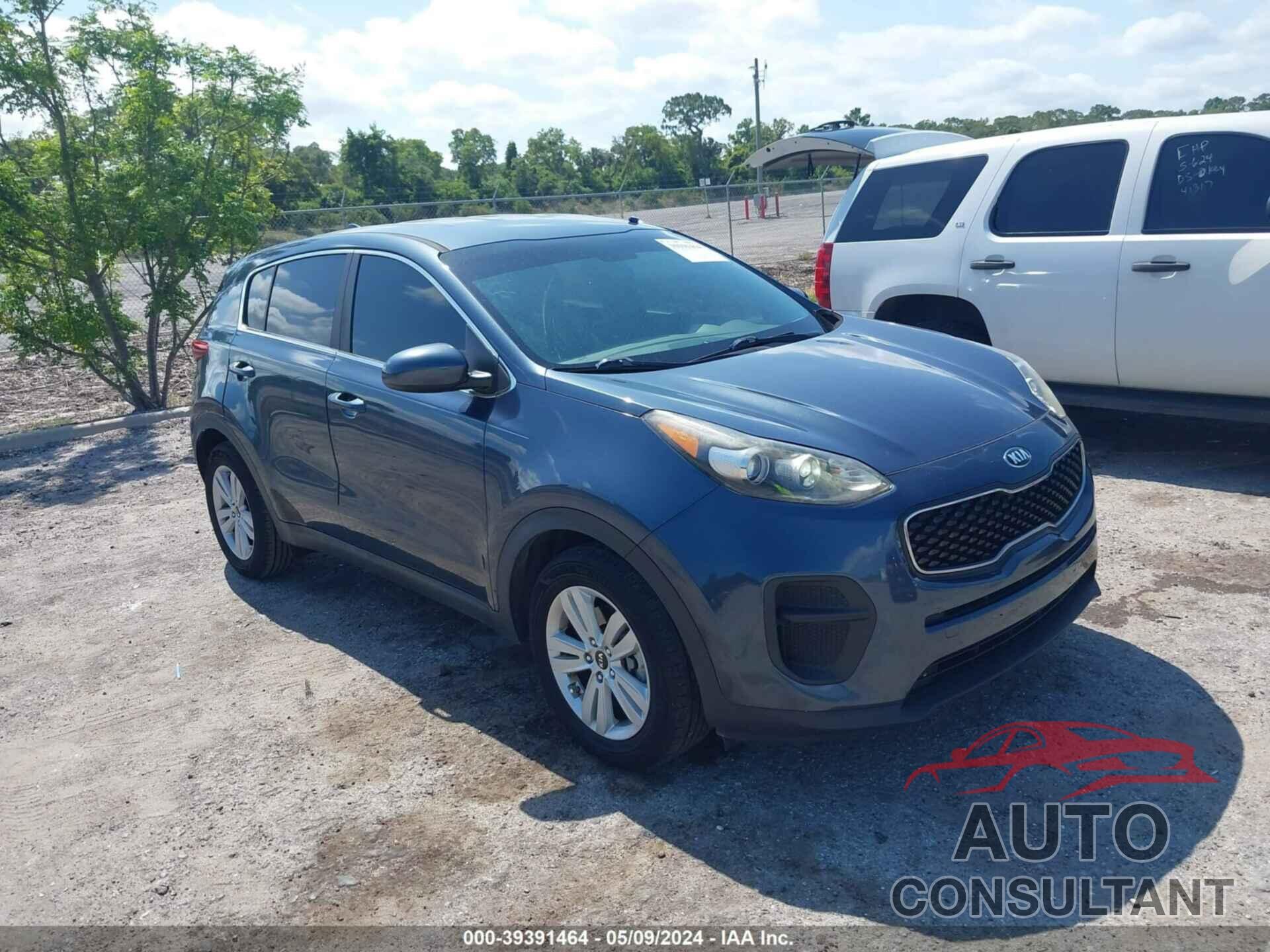 KIA SPORTAGE 2017 - KNDPM3AC1H7075581