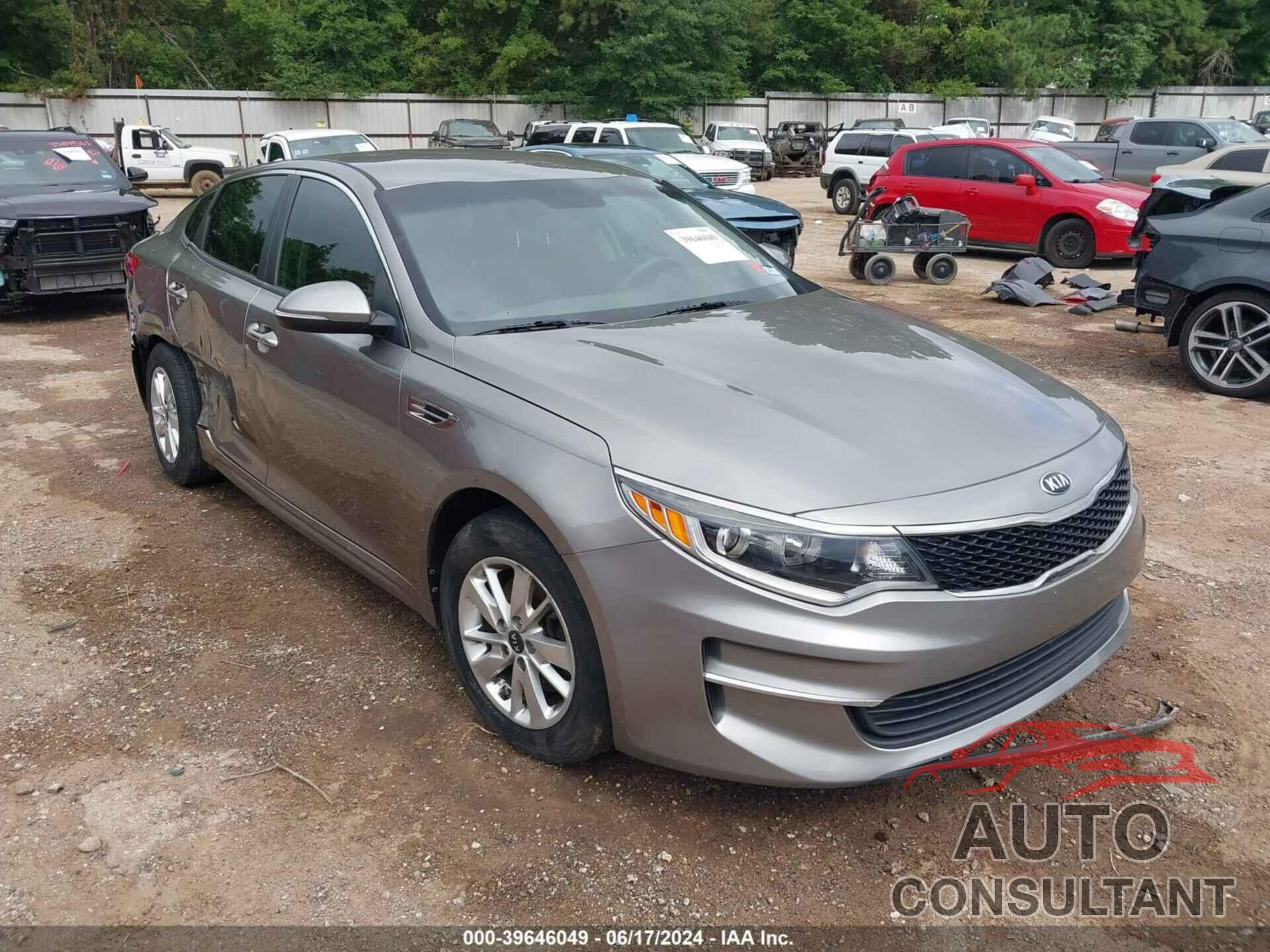 KIA OPTIMA 2018 - 5XXGT4L34JG196737