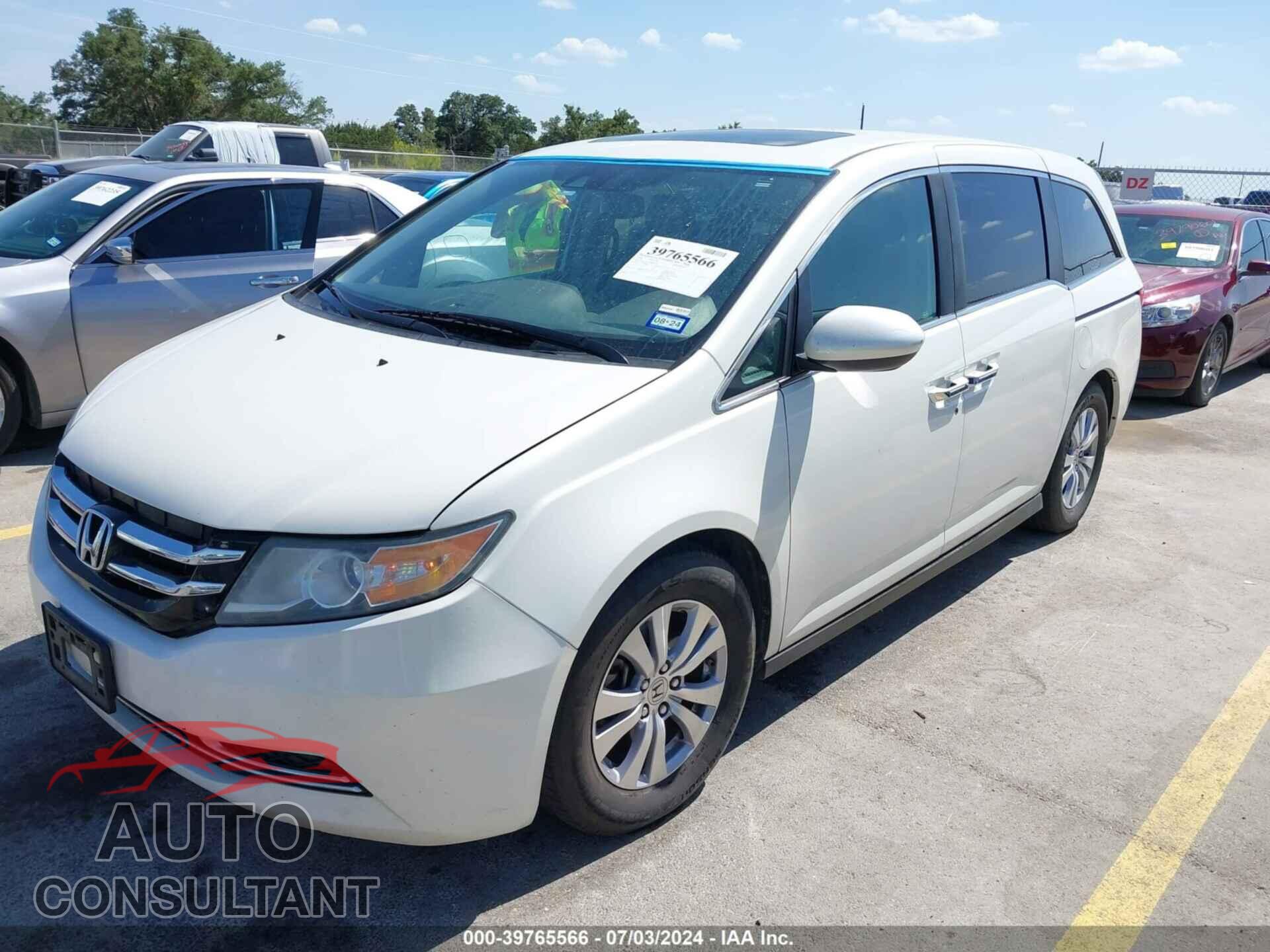 HONDA ODYSSEY 2016 - 5FNRL5H63GB016354