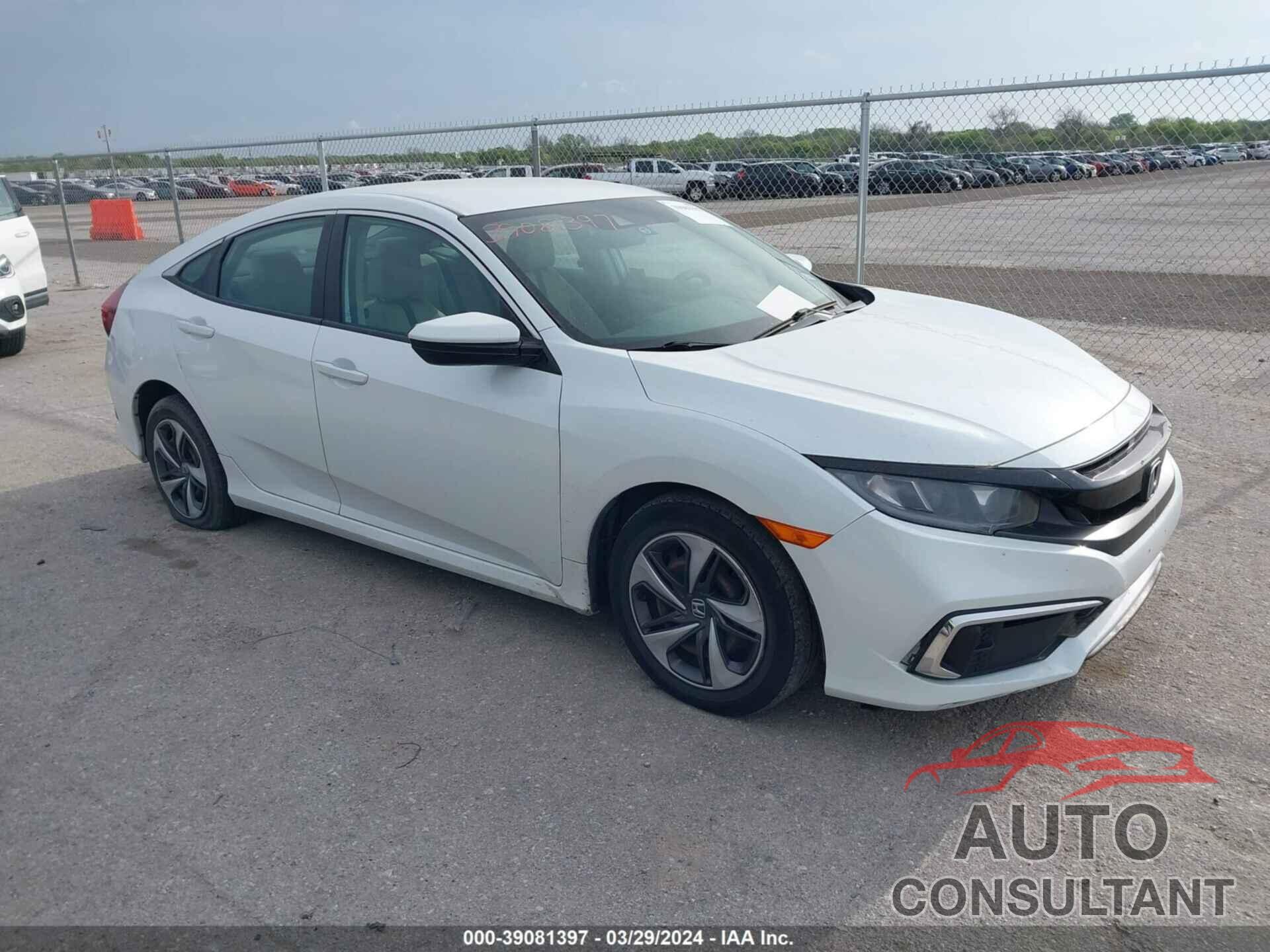 HONDA CIVIC 2019 - 19XFC2F64KE019637