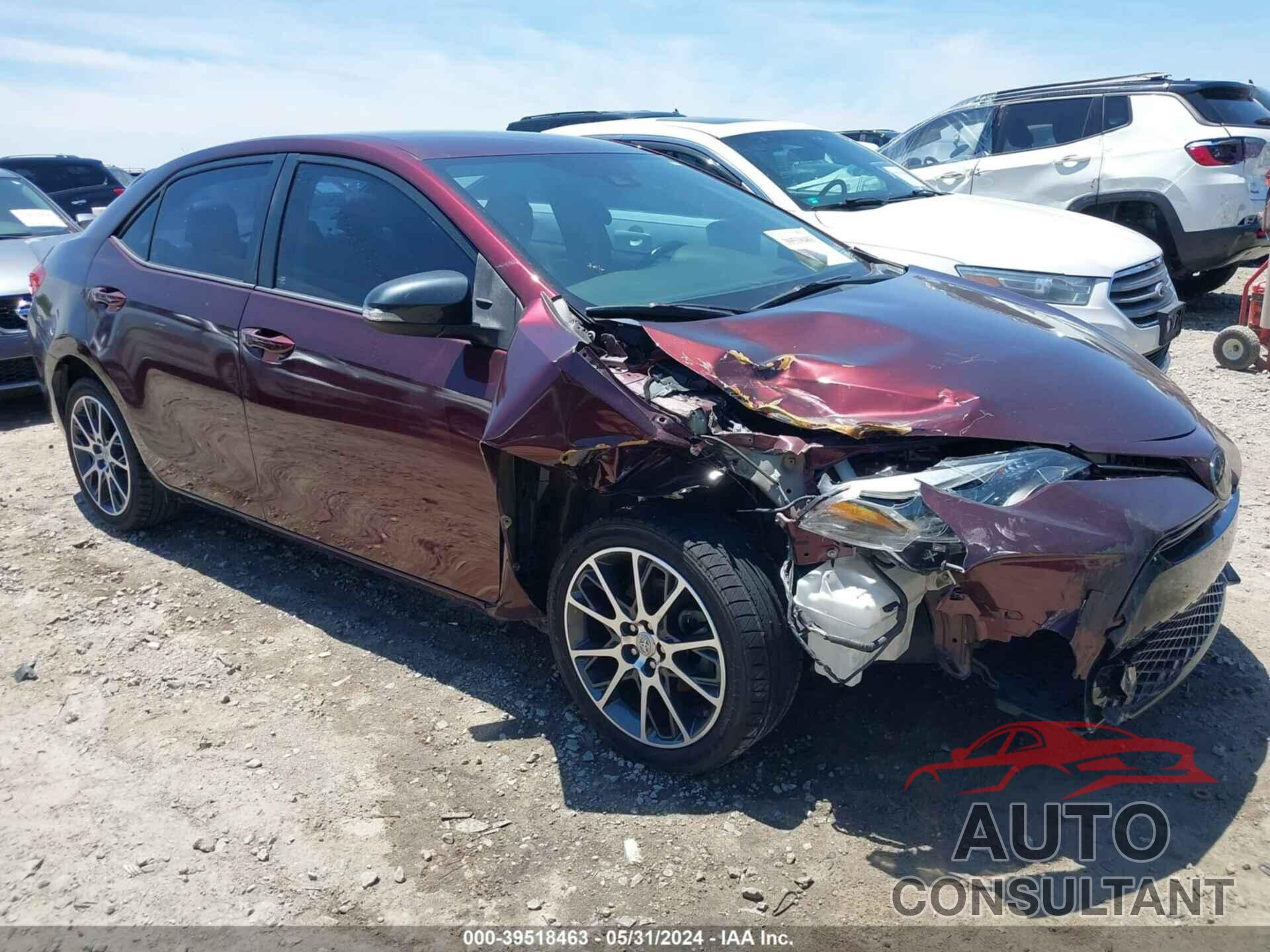 TOYOTA COROLLA 2017 - 5YFBURHE7HP589731