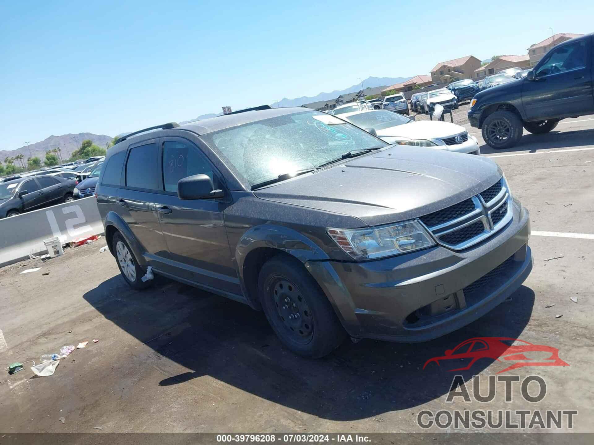DODGE JOURNEY 2018 - 3C4PDCAB1JT152426