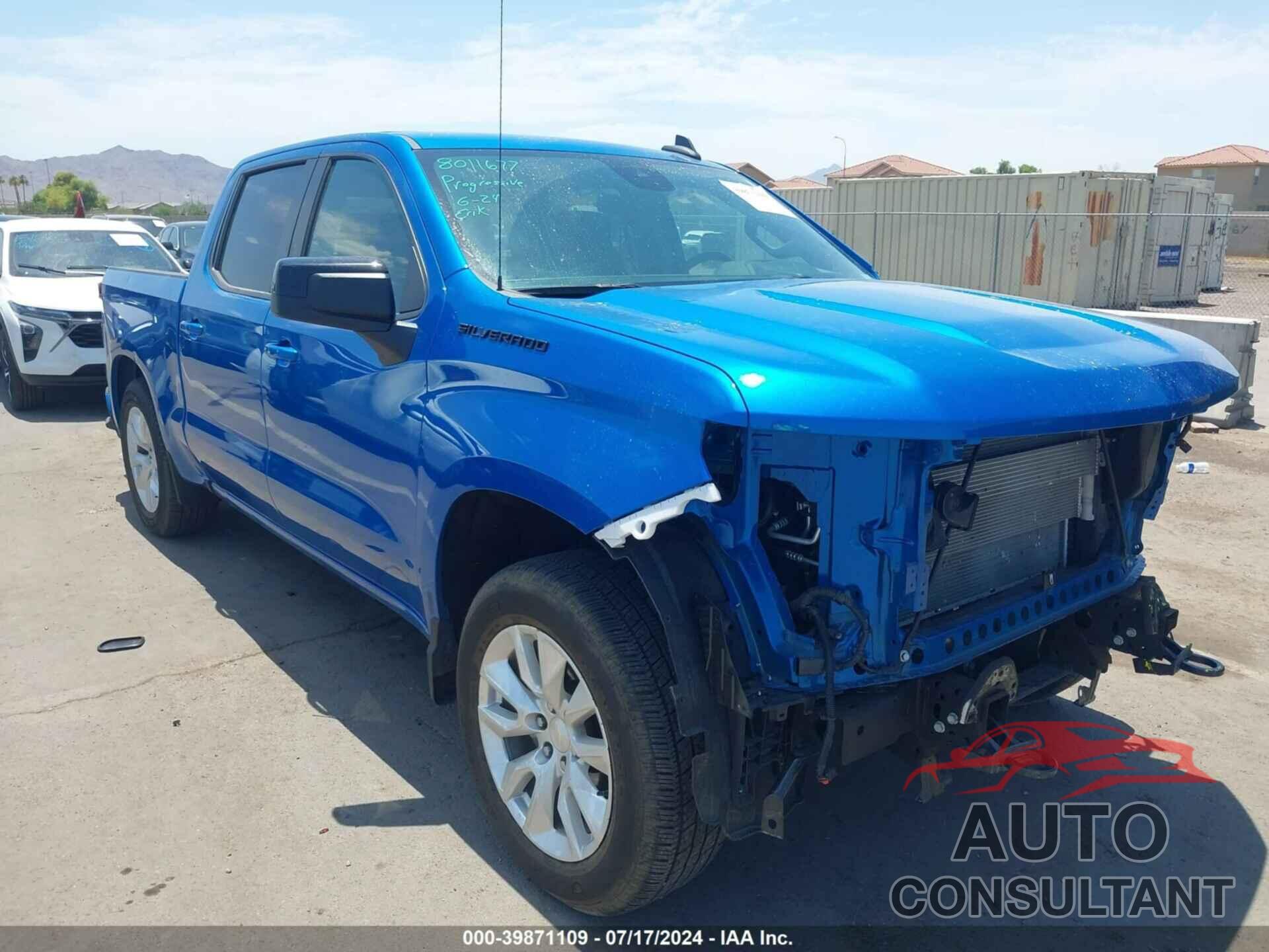 CHEVROLET SILVERADO 1500 2022 - 1GCPADED7NZ550510