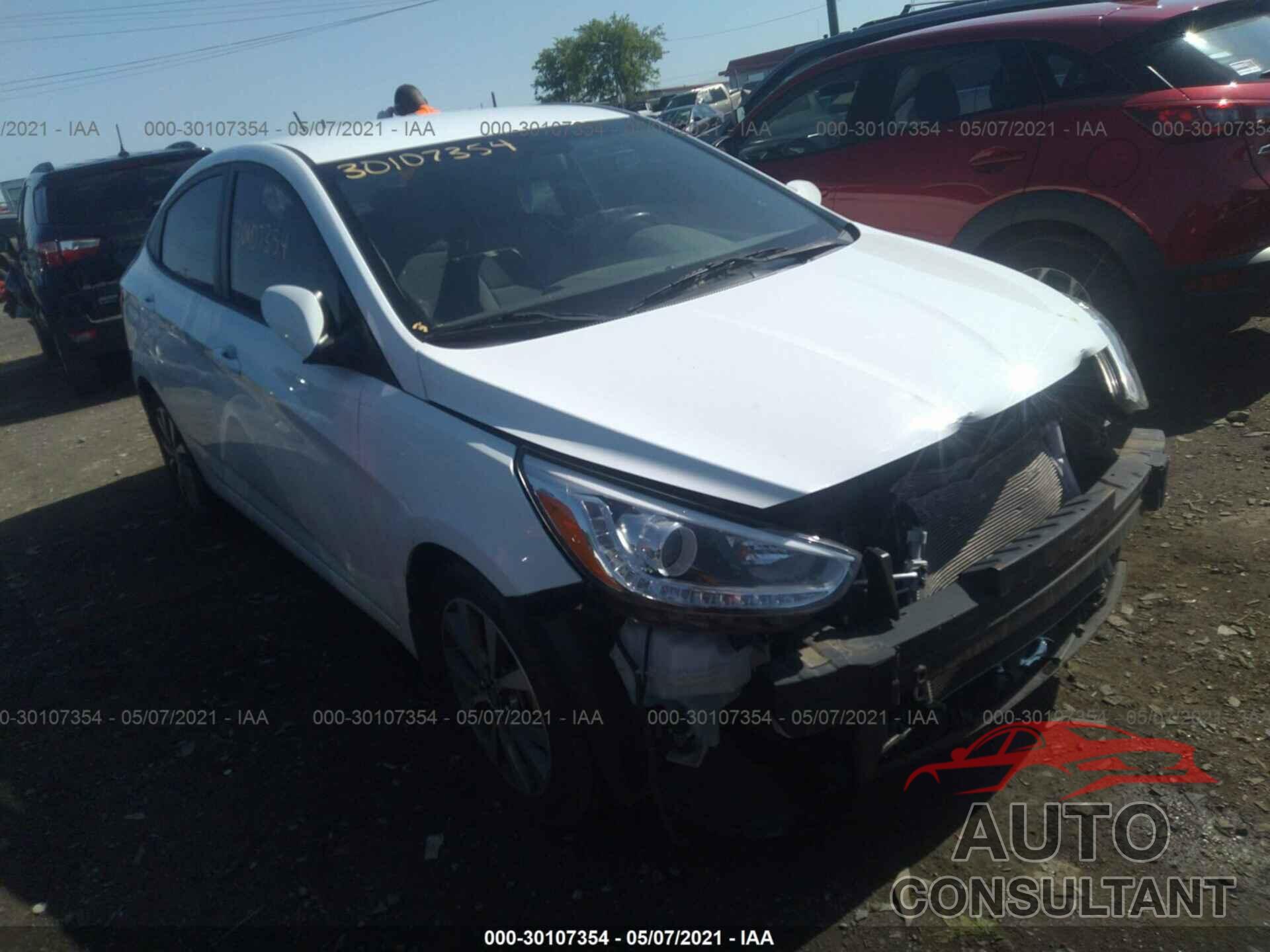 HYUNDAI ACCENT 2016 - KMHCU4AE1GU046941