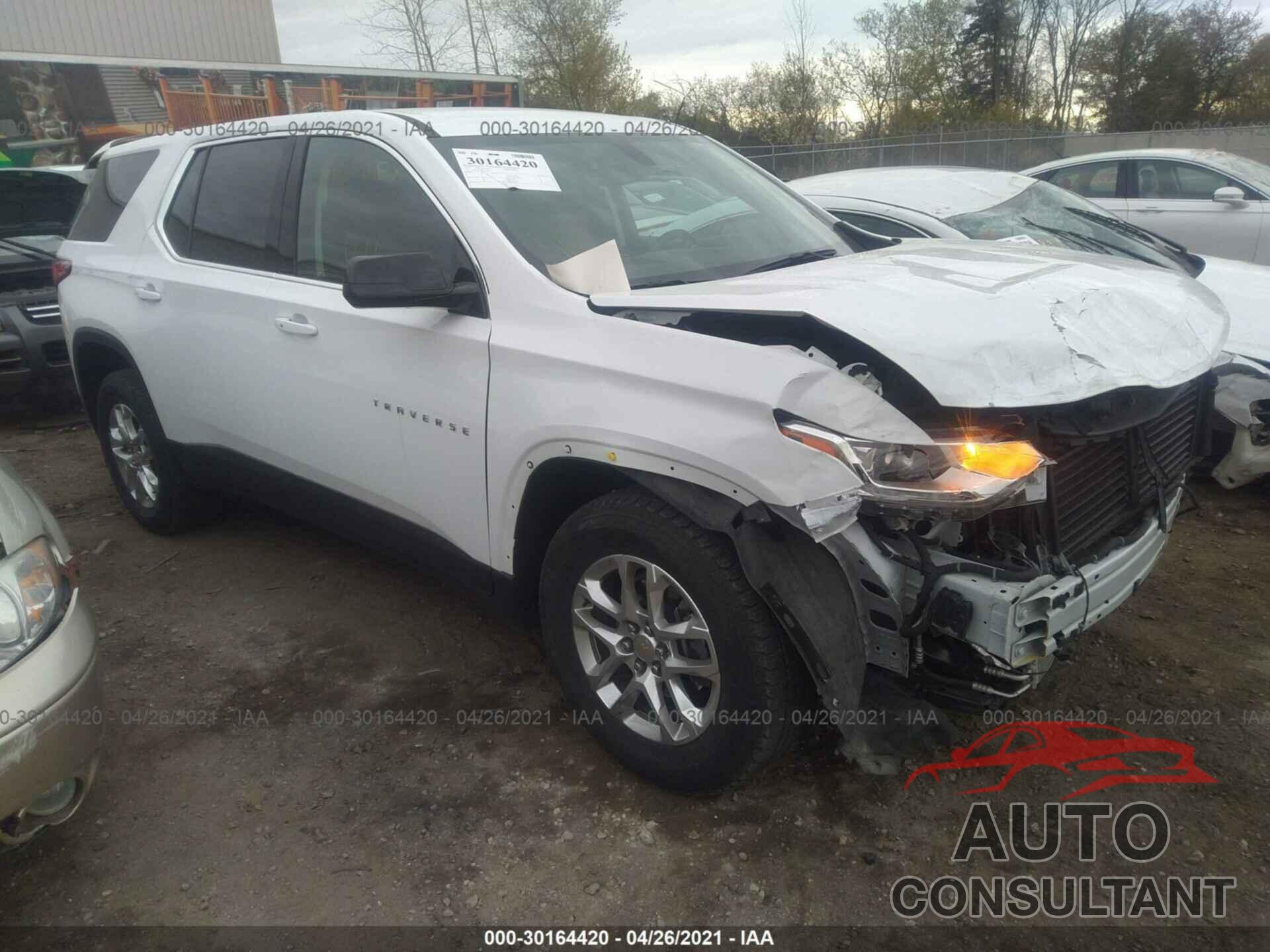 CHEVROLET TRAVERSE 2019 - 1GNERFKW0KJ309374