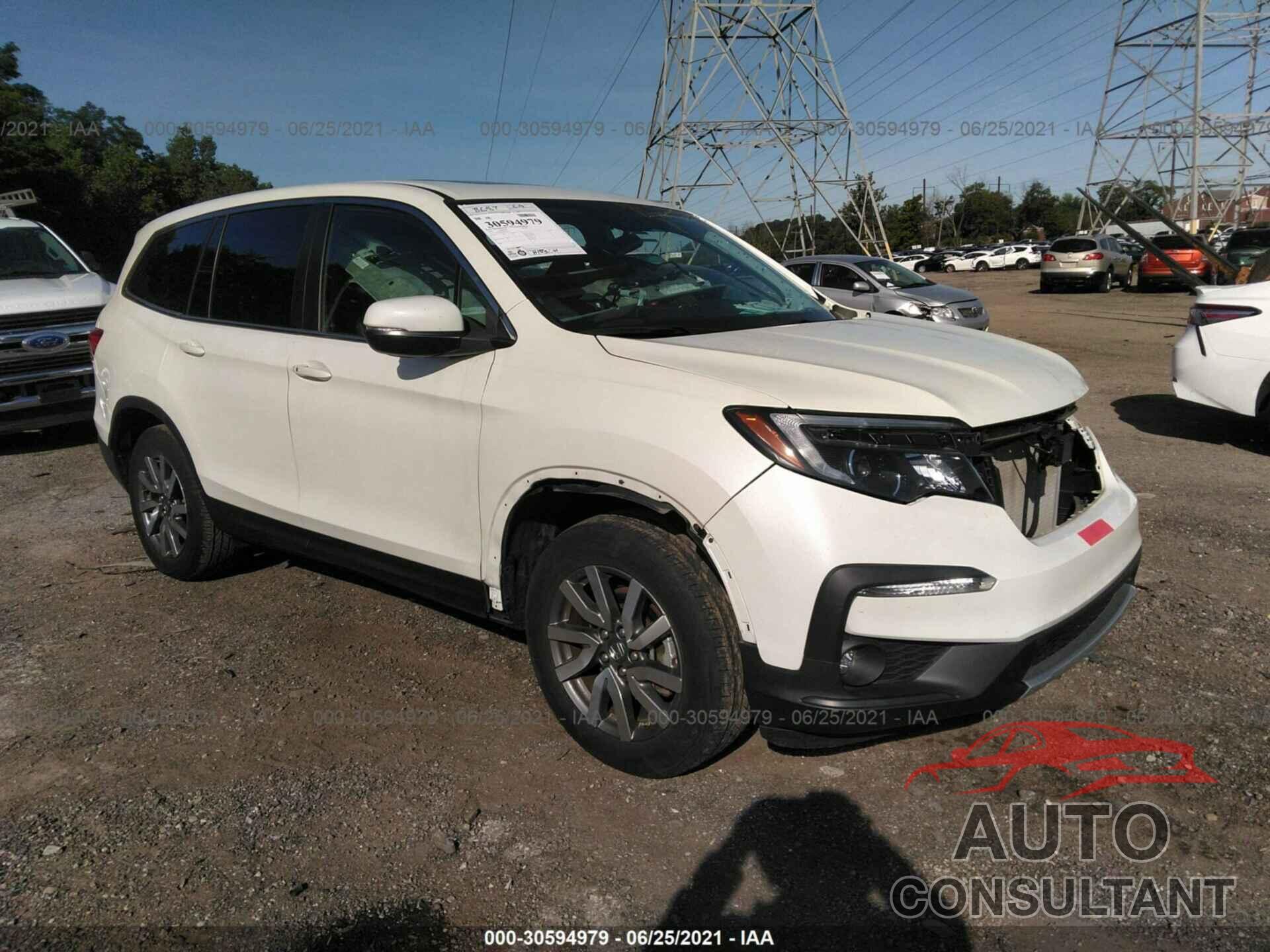 HONDA PILOT 2019 - 5FNYF6H53KB025757