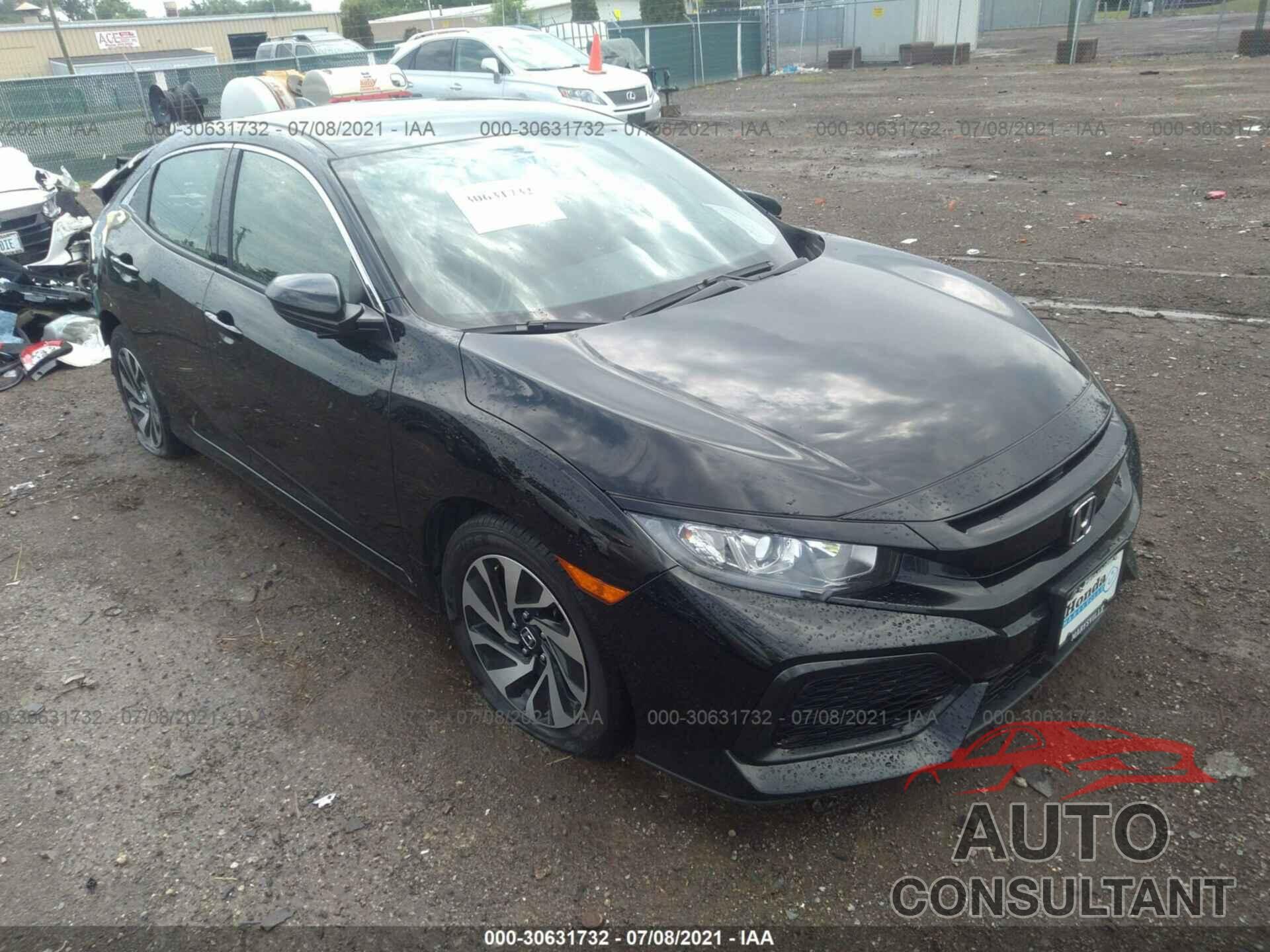 HONDA CIVIC HATCHBACK 2018 - SHHFK7H22JU427023
