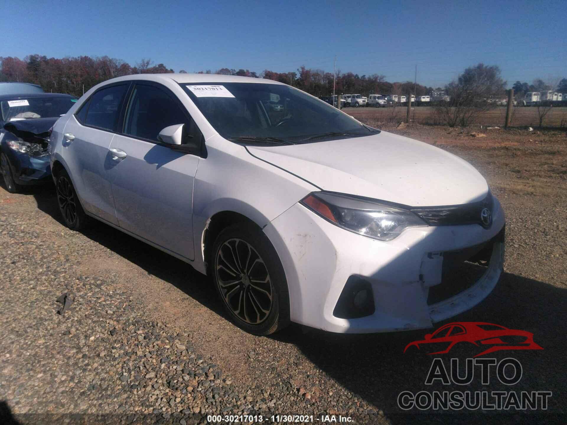TOYOTA COROLLA 2016 - 5YFBURHE5GP373178