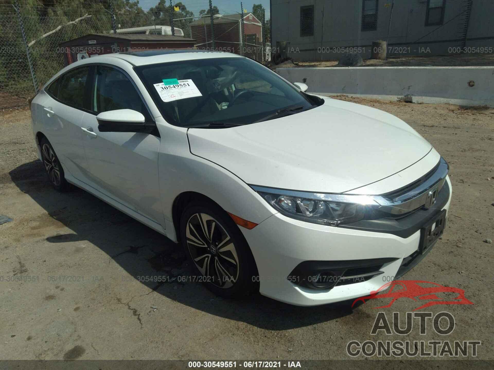 HONDA CIVIC SEDAN 2017 - 2HGFC1F76HH631968