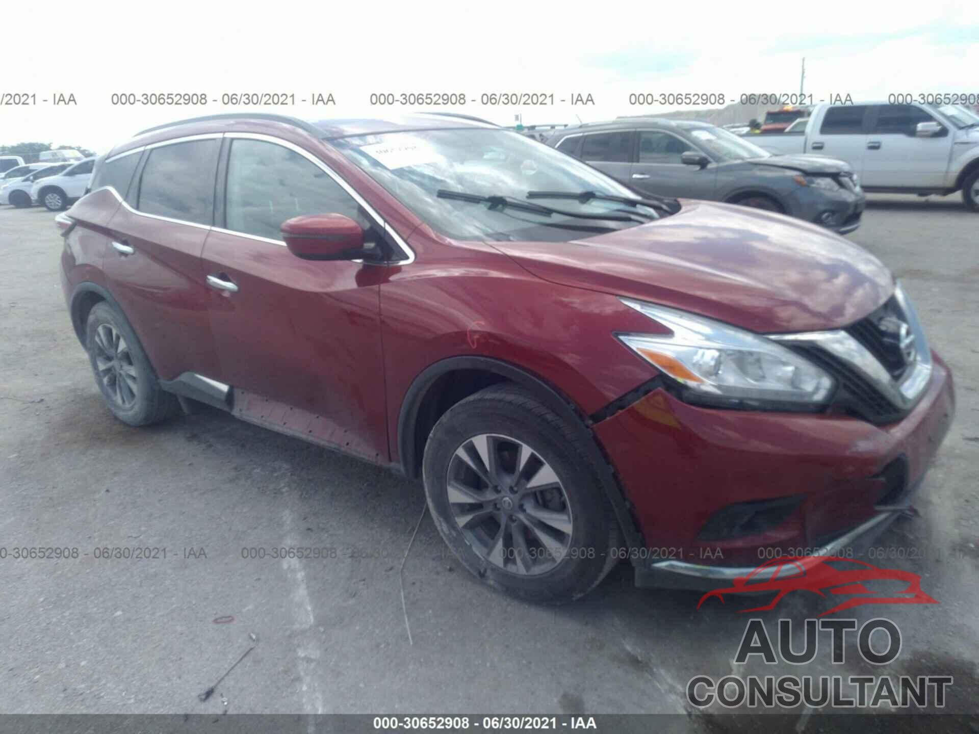 NISSAN MURANO 2017 - 5N1AZ2MG0HN102826