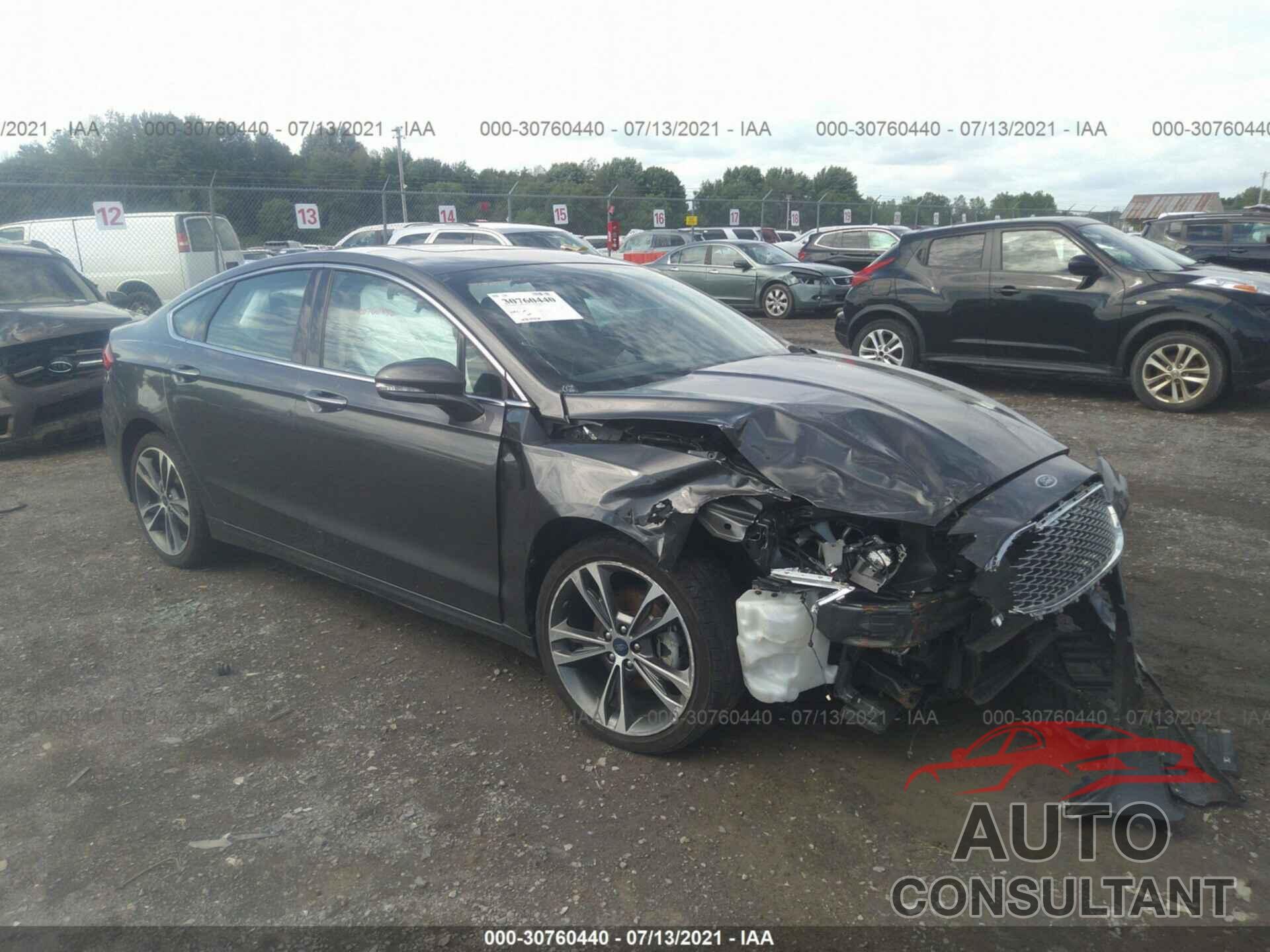 FORD FUSION 2019 - 3FA6P0K96KR269484