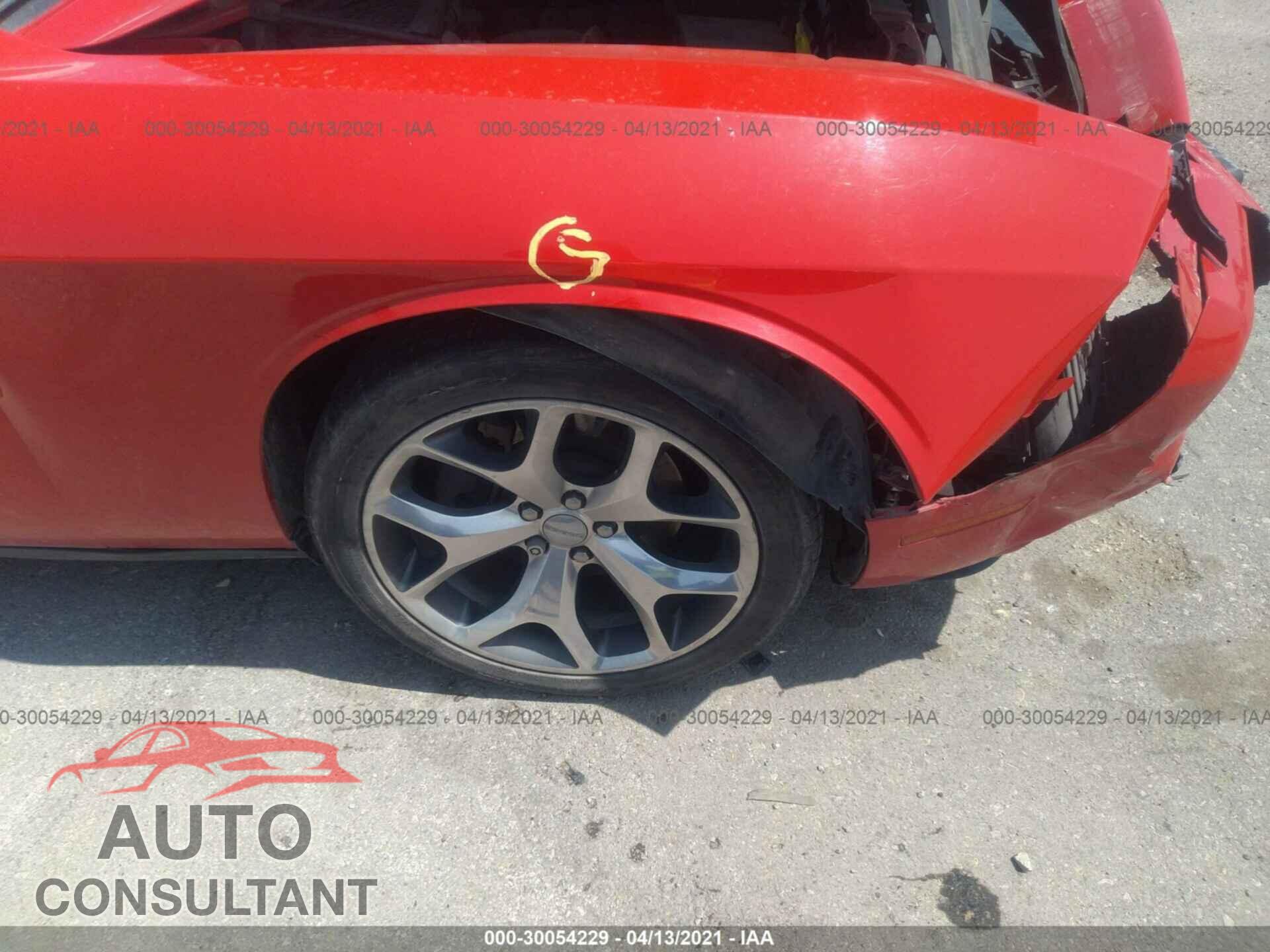 DODGE CHALLENGER 2016 - 2C3CDZAG9GH300938