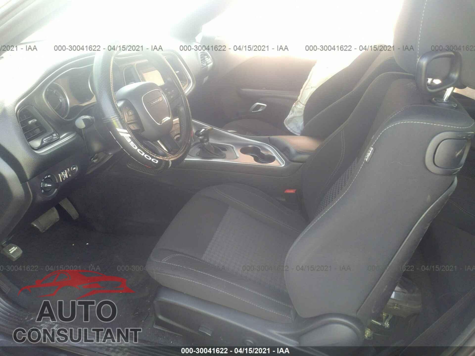 DODGE CHALLENGER 2016 - 2C3CDZAG8GH245222