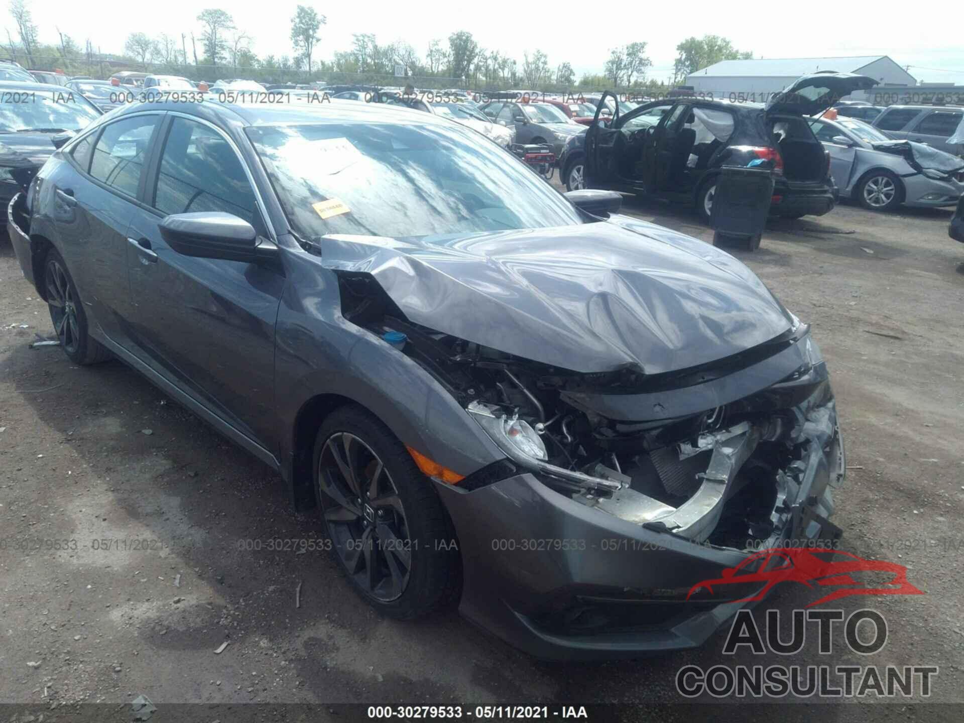 HONDA CIVIC SEDAN 2019 - 2HGFC2F87KH563332