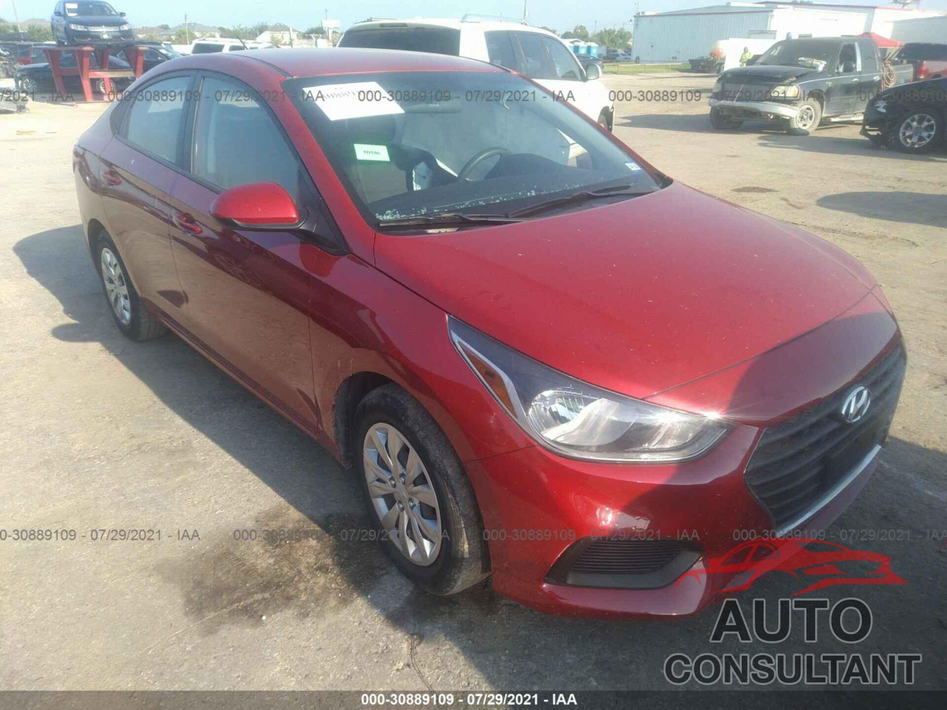 HYUNDAI ACCENT 2018 - 3KPC24A37JE008435