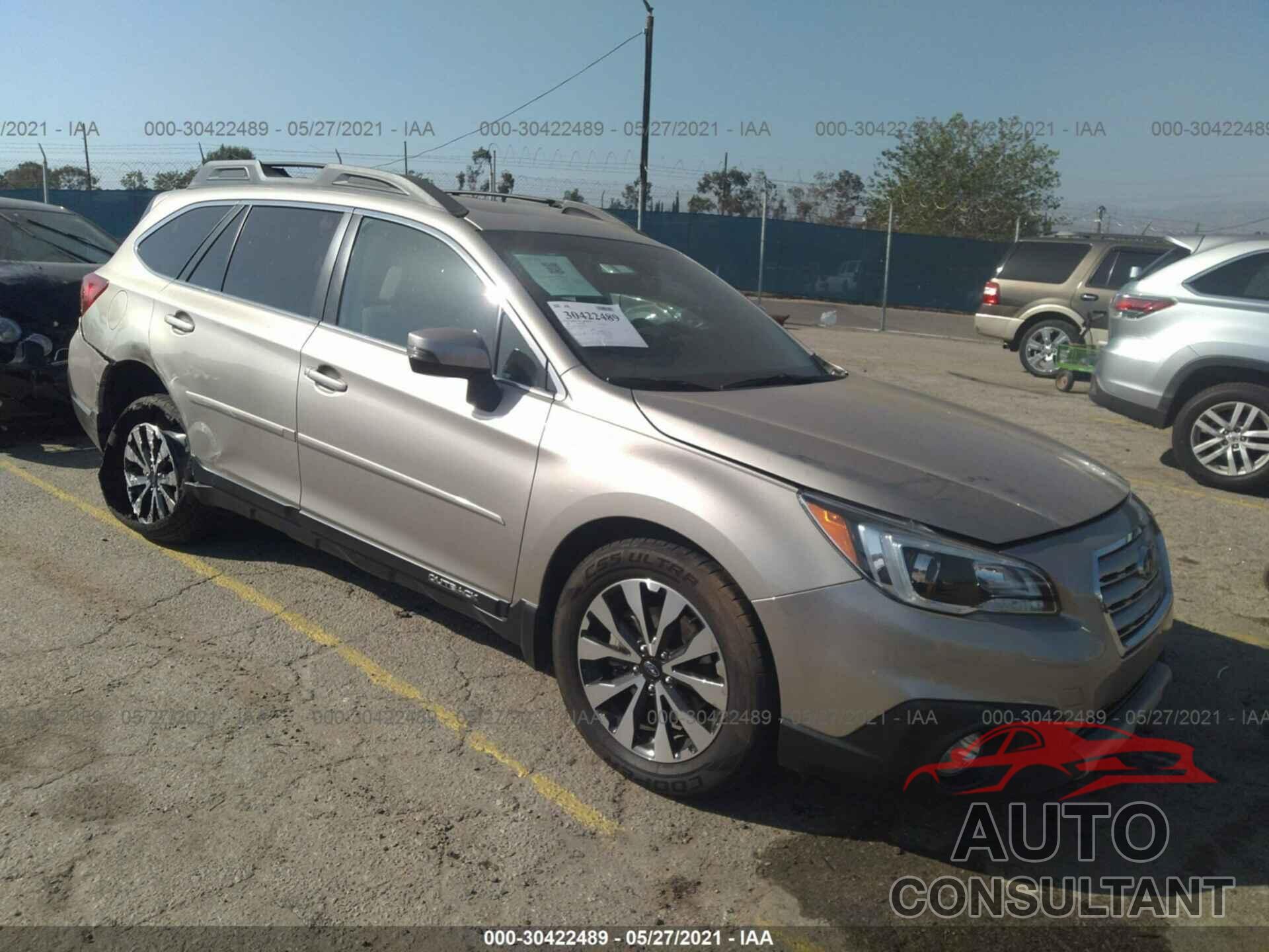 SUBARU OUTBACK 2017 - 4S4BSENC3H3346827