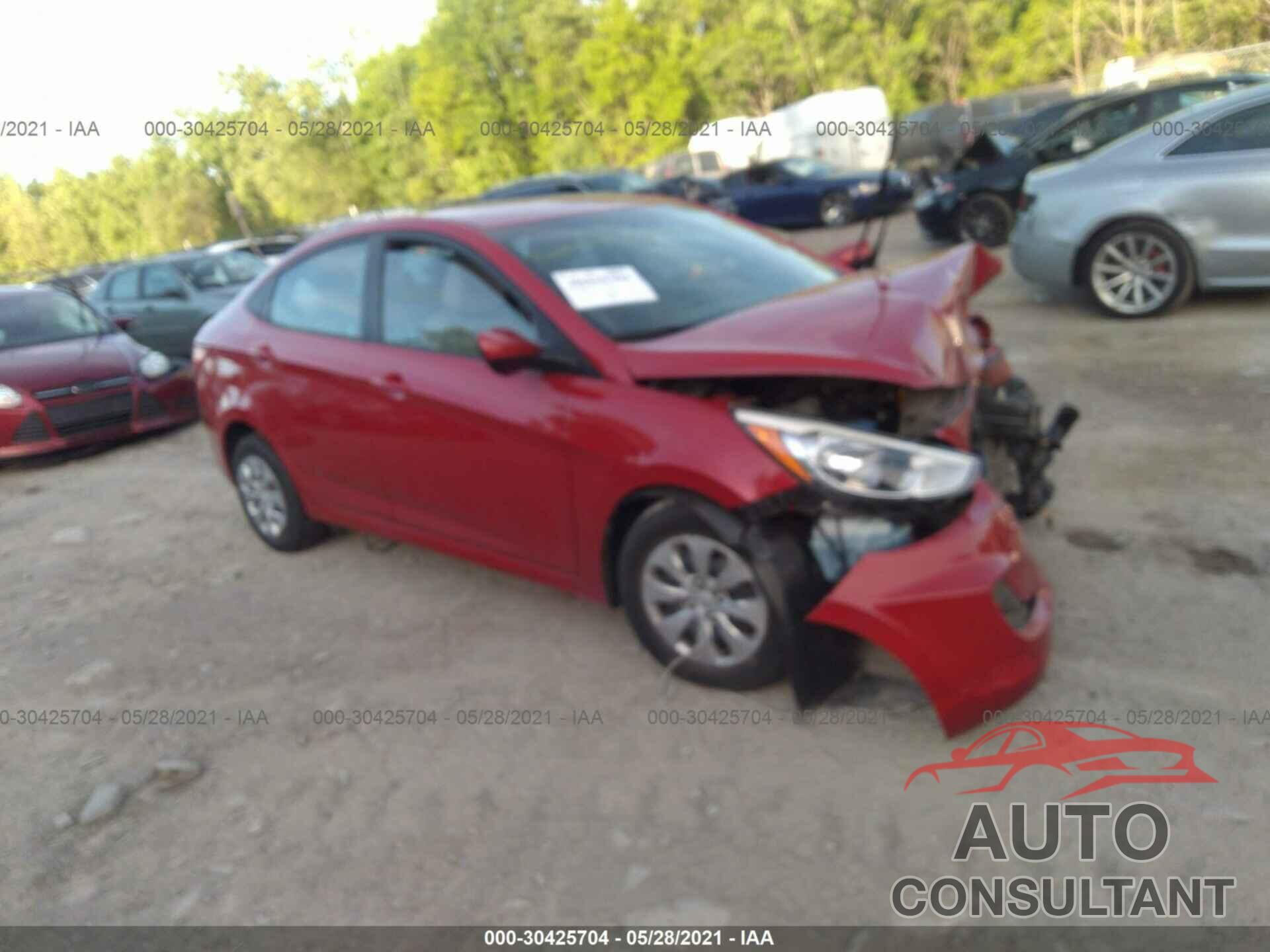 HYUNDAI ACCENT 2017 - KMHCT4AE0HU204741