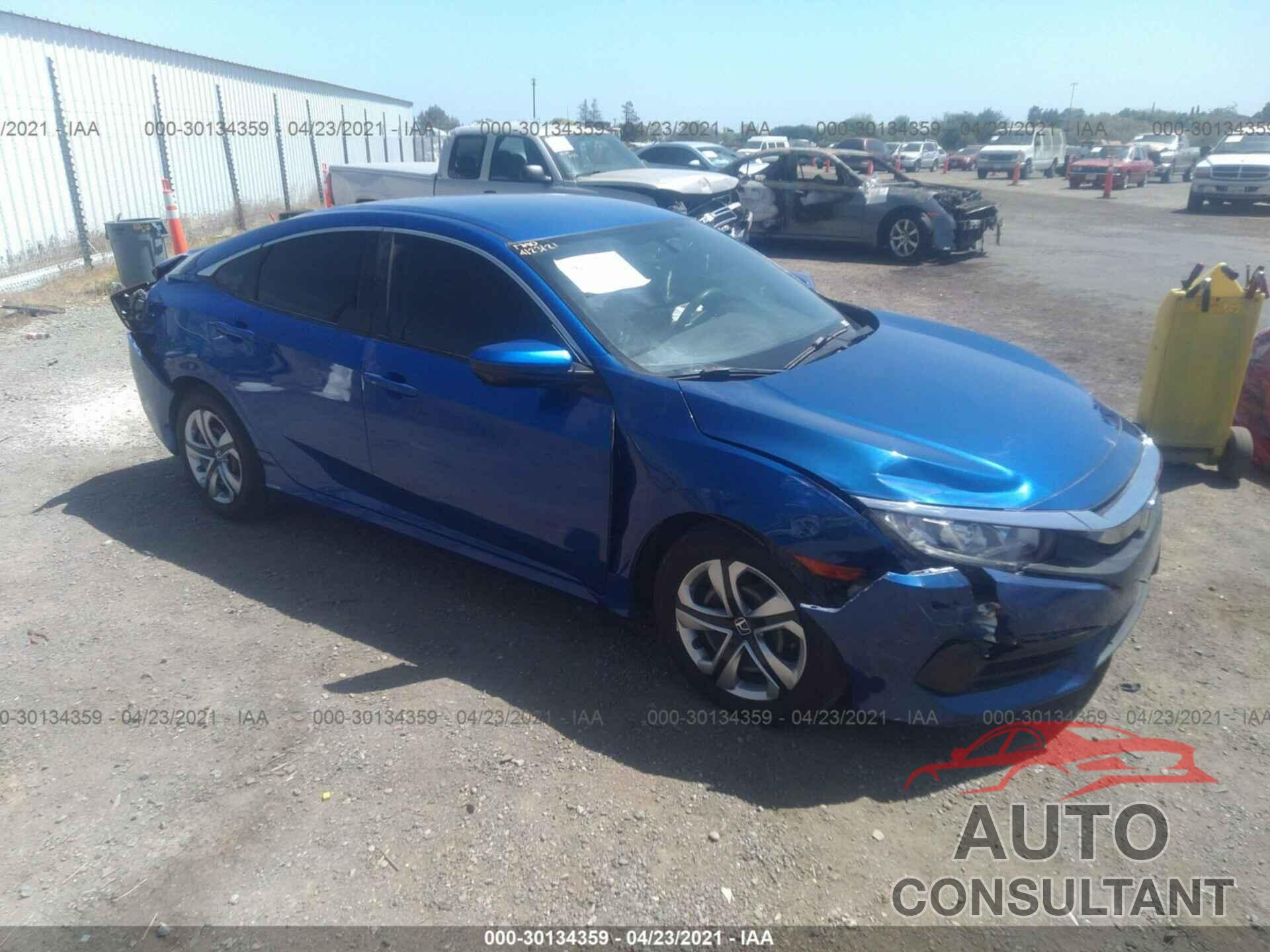 HONDA CIVIC SEDAN 2017 - 2HGFC2F54HH556580