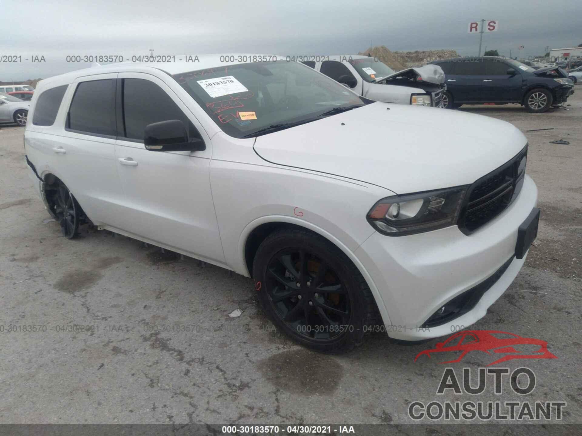 DODGE DURANGO 2017 - 1C4RDHDG9HC610832
