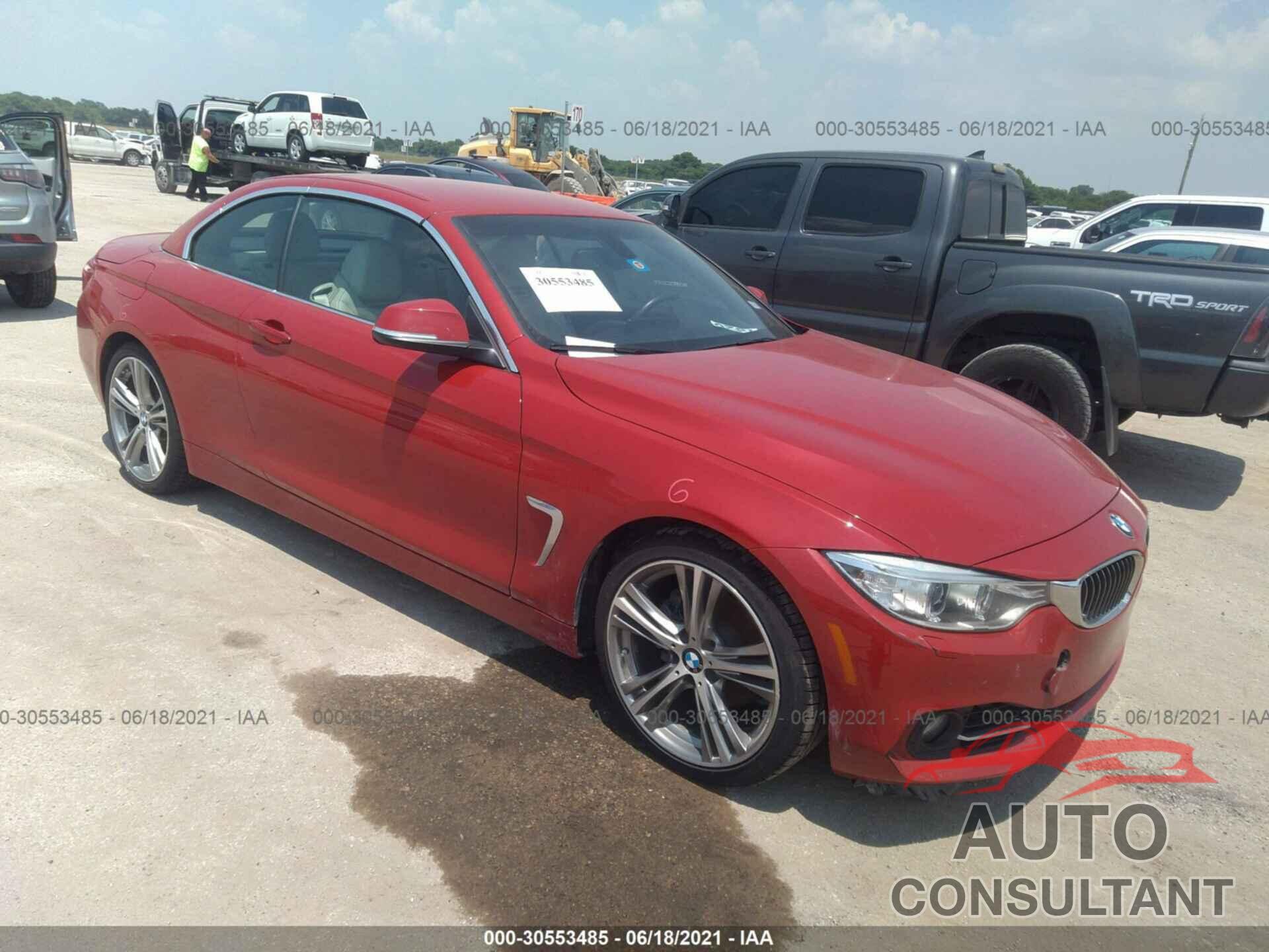 BMW 4 SERIES 2016 - WBA3V7C58G5A27295