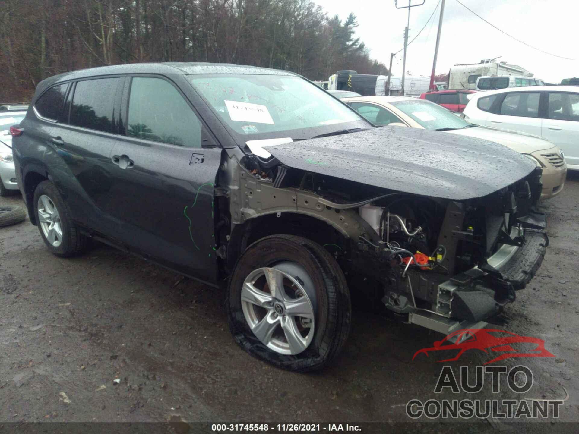 TOYOTA HIGHLANDER 2021 - 5TDCZRBHXMS144782